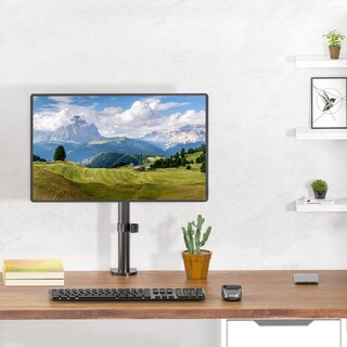 Foto 2 | Soporte de Monitor Wali M001sxl para 1 Pantalla de Hasta 42 " Negra - Venta Internacional