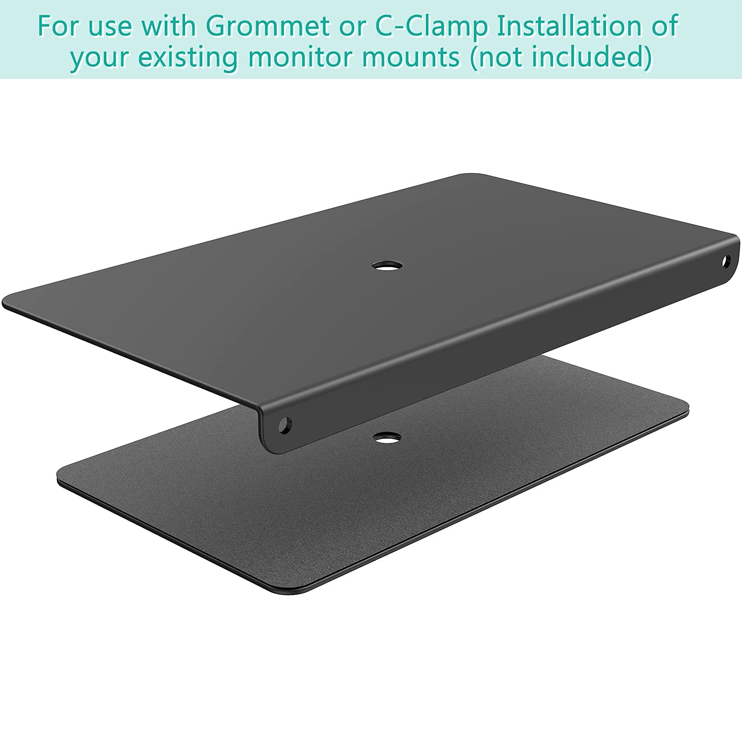 Foto 3 | Placa de Refuerzo para Montaje de Monitor Wali Cgrp-b Negra - Venta Internacional