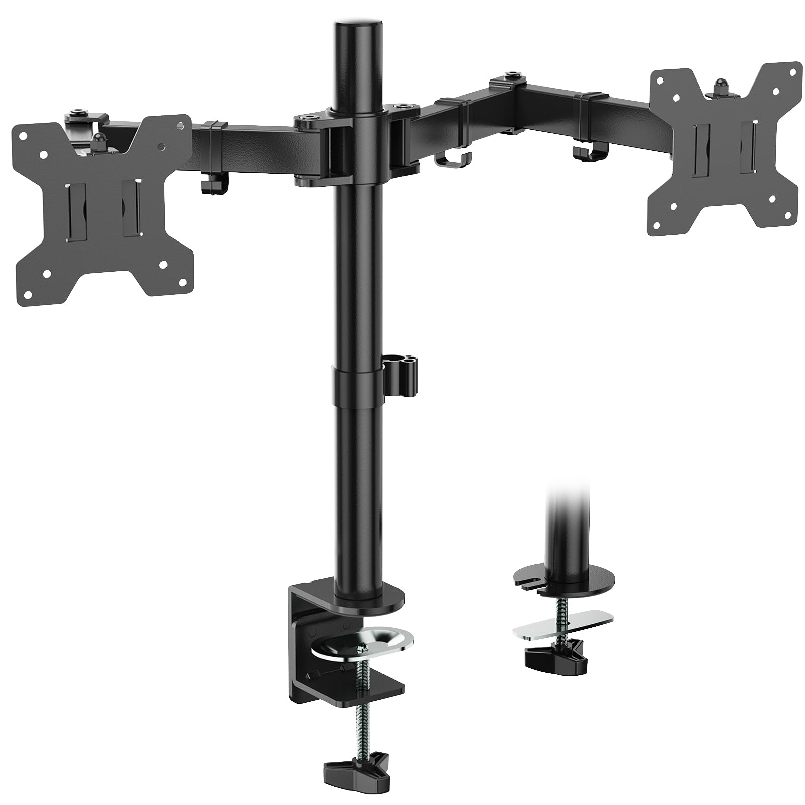 Soporte de Escritorio para dos Monitores Wali M002 para 2 Monitores de Hasta 27 " - Venta Internacional