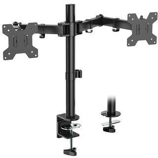 Foto 1 | Soporte de Escritorio para dos Monitores Wali M002 para 2 Monitores de Hasta 27 " - Venta Internacional