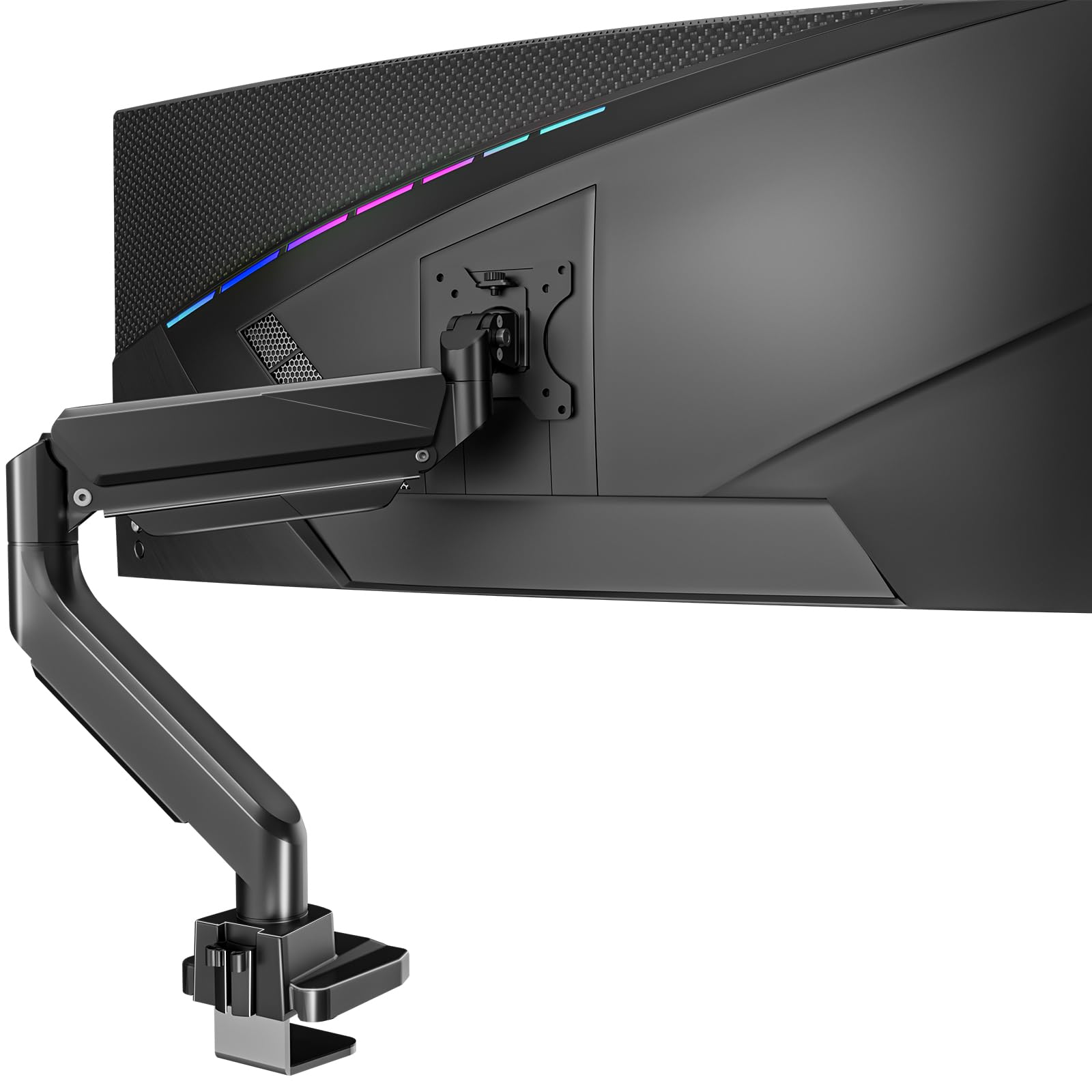 Foto 2 pulgar | Soporte de Pantalla de Escritorio con Resorte de Gas Wali para Monitor Ultrawide de 35'' - Venta Internacional