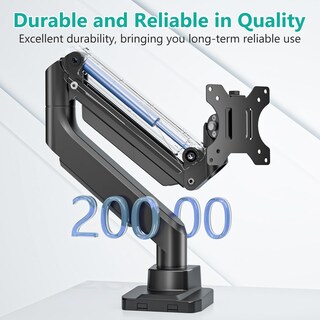 Foto 3 | Soporte de Pantalla de Escritorio con Resorte de Gas Wali para Monitor Ultrawide de 35'' - Venta Internacional