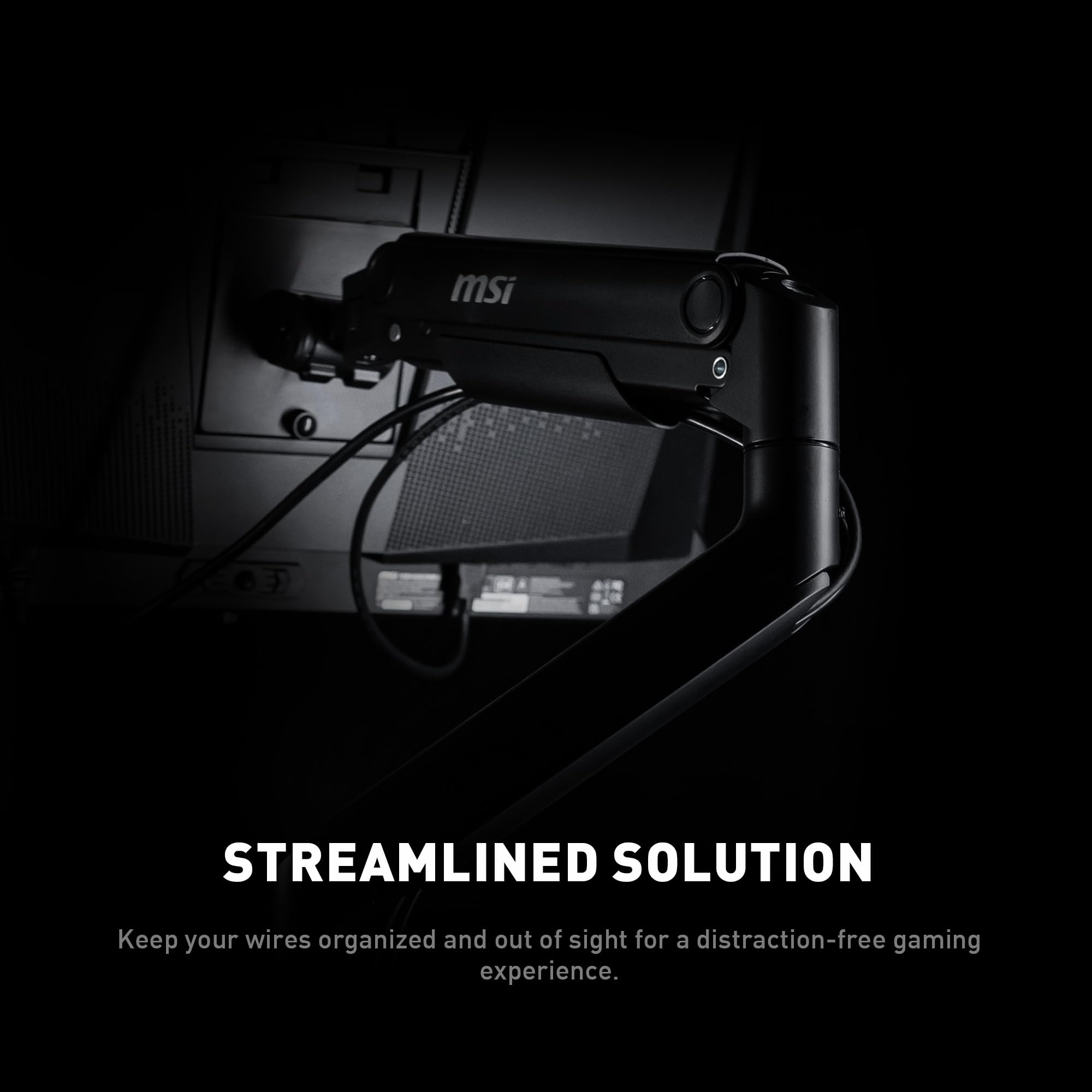 Foto 6 | Soporte para Monitor Msi Mag Mt201 Premium Heavy Duty Negro - Venta Internacional