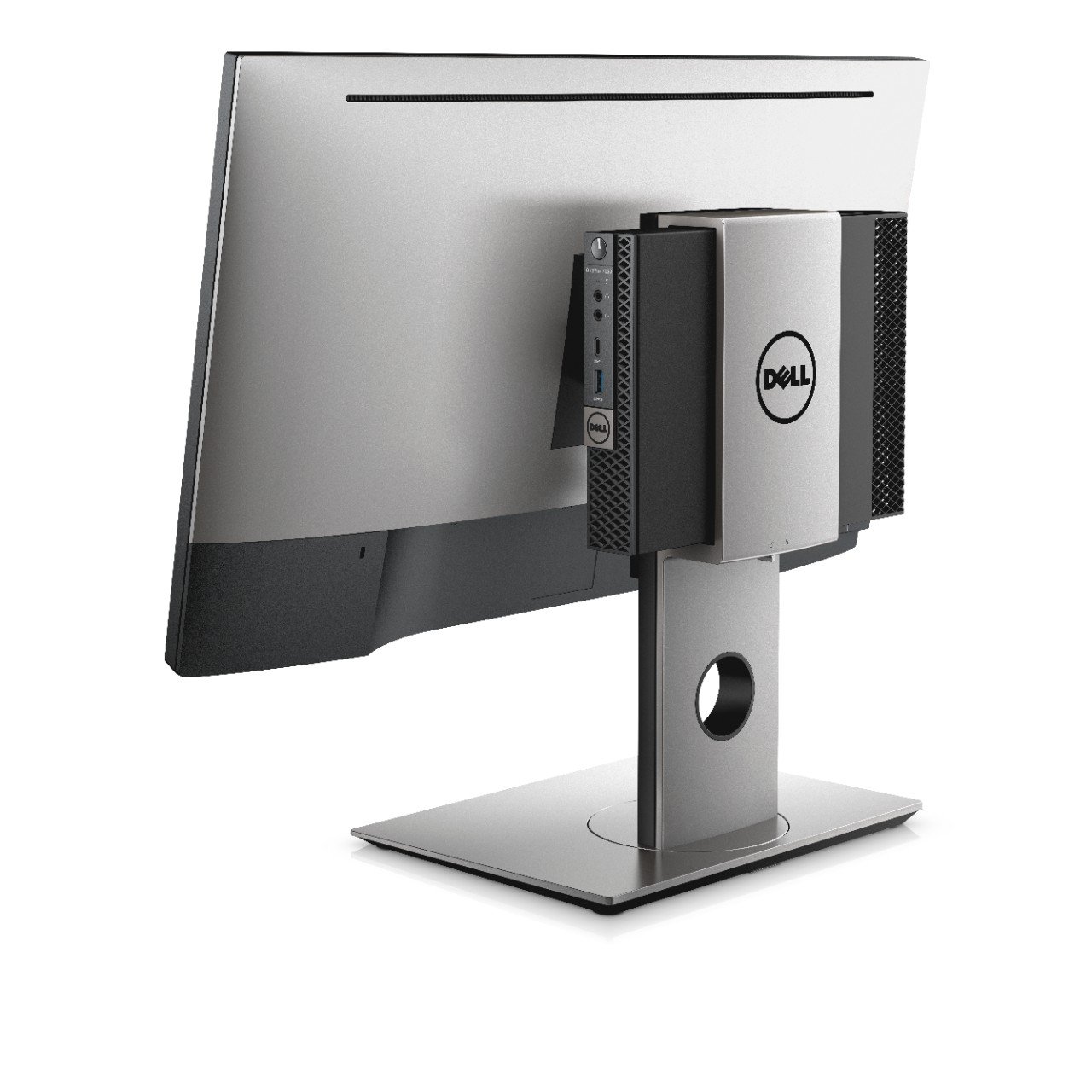 Foto 4 pulgar | Soporte Todo En Uno Dell Mfs18 Compact Para Monitores De 19 A 27 Pulgadas - Venta Internacional.