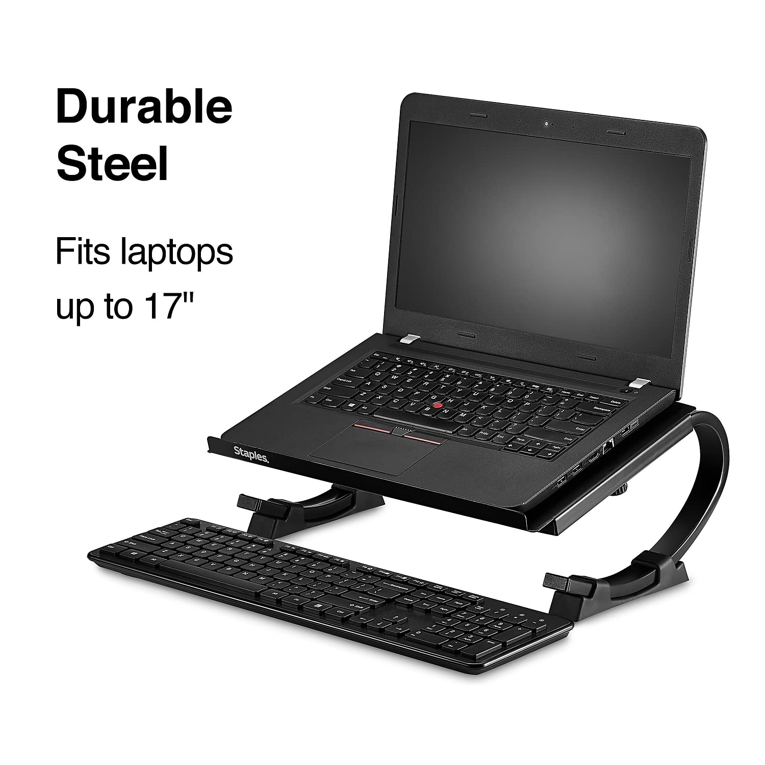 Foto 2 | Soporte Para Ordenador Portátil Staples, Ajustable, De Acero, Con Un Ángulo De 27,5° - Venta Internacional.