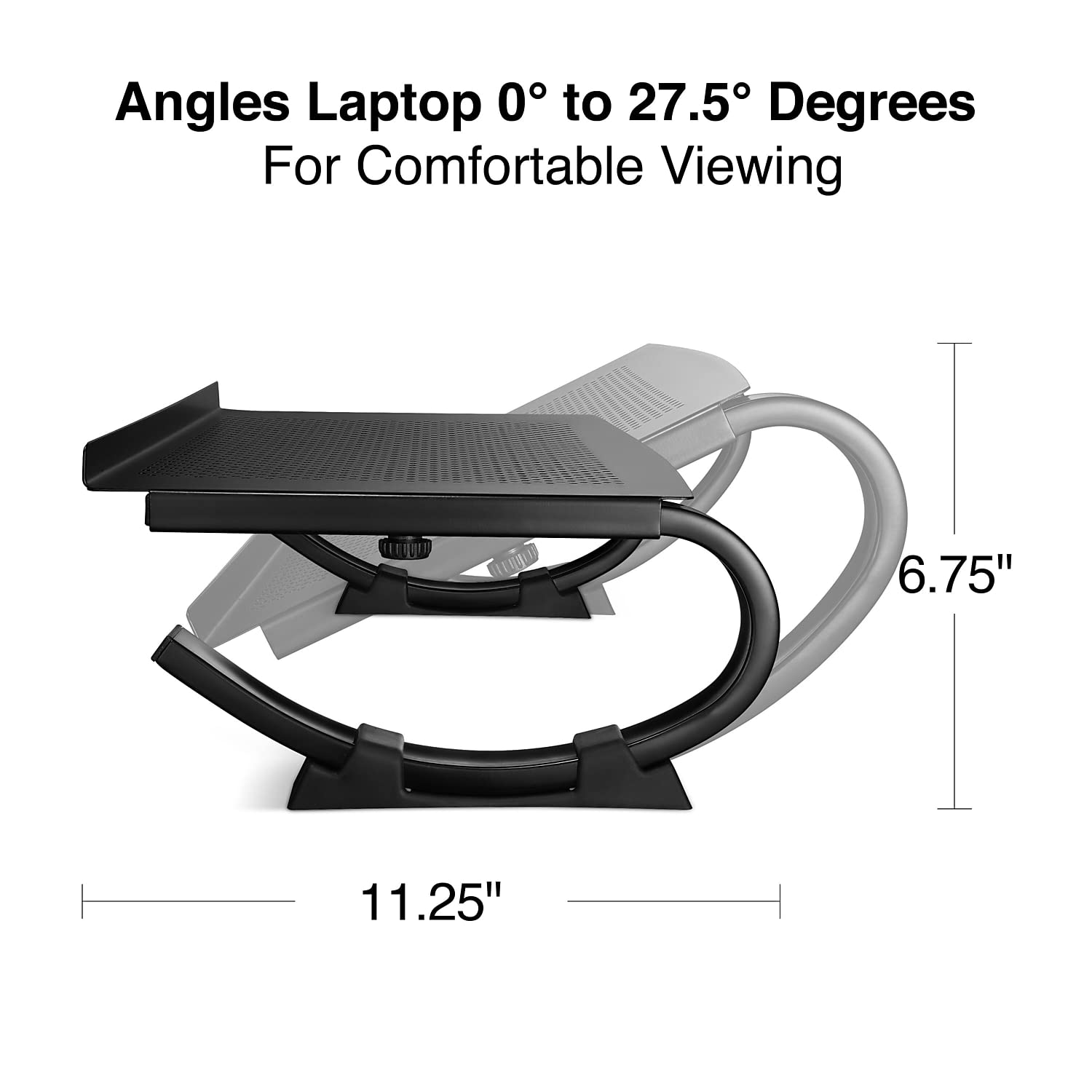 Foto 4 pulgar | Soporte Para Ordenador Portátil Staples, Ajustable, De Acero, Con Un Ángulo De 27,5° - Venta Internacional.