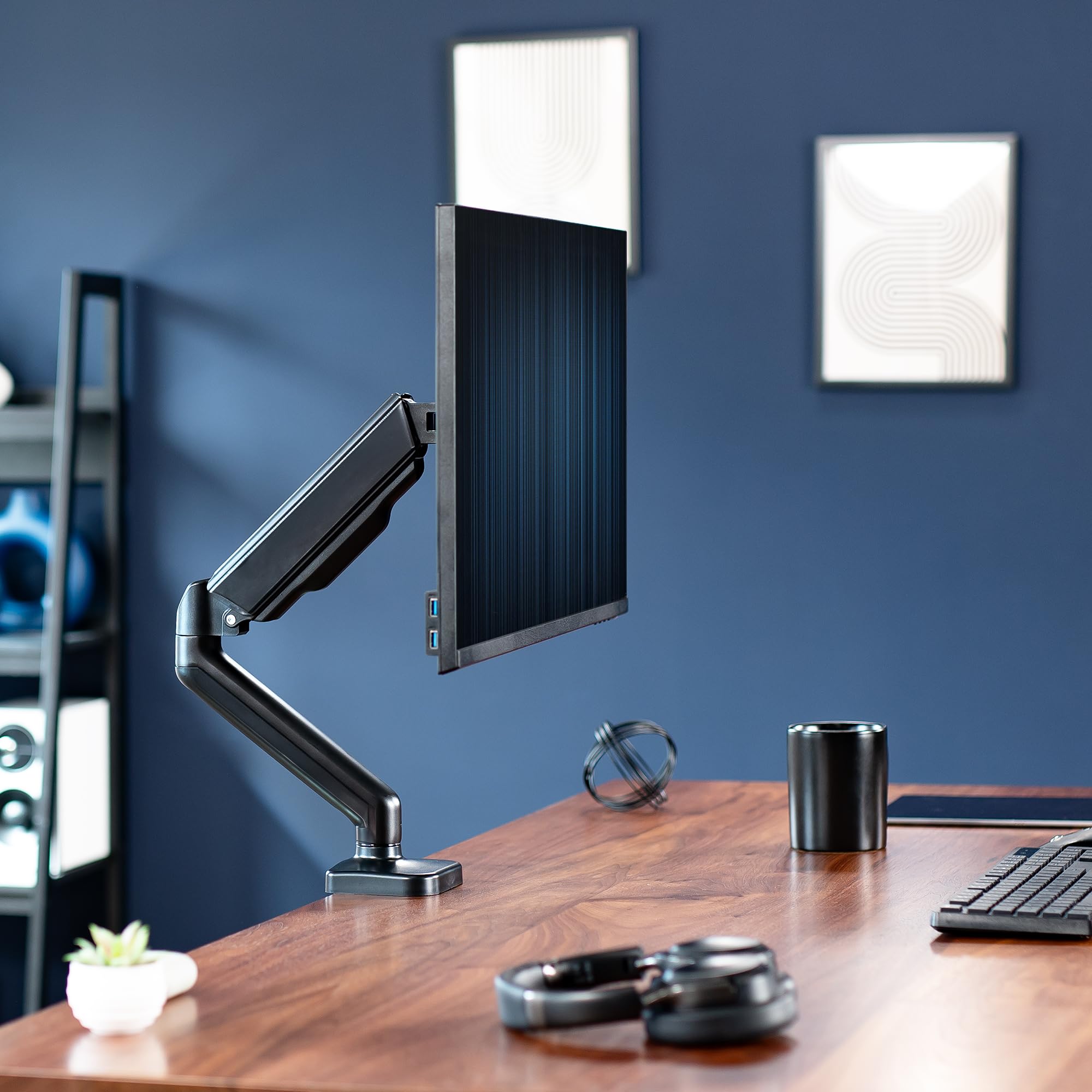 Foto 3 pulgar | Soporte de Escritorio para Monitor Vivo Stand-v001o Para 17 a 32" - Venta Internacional