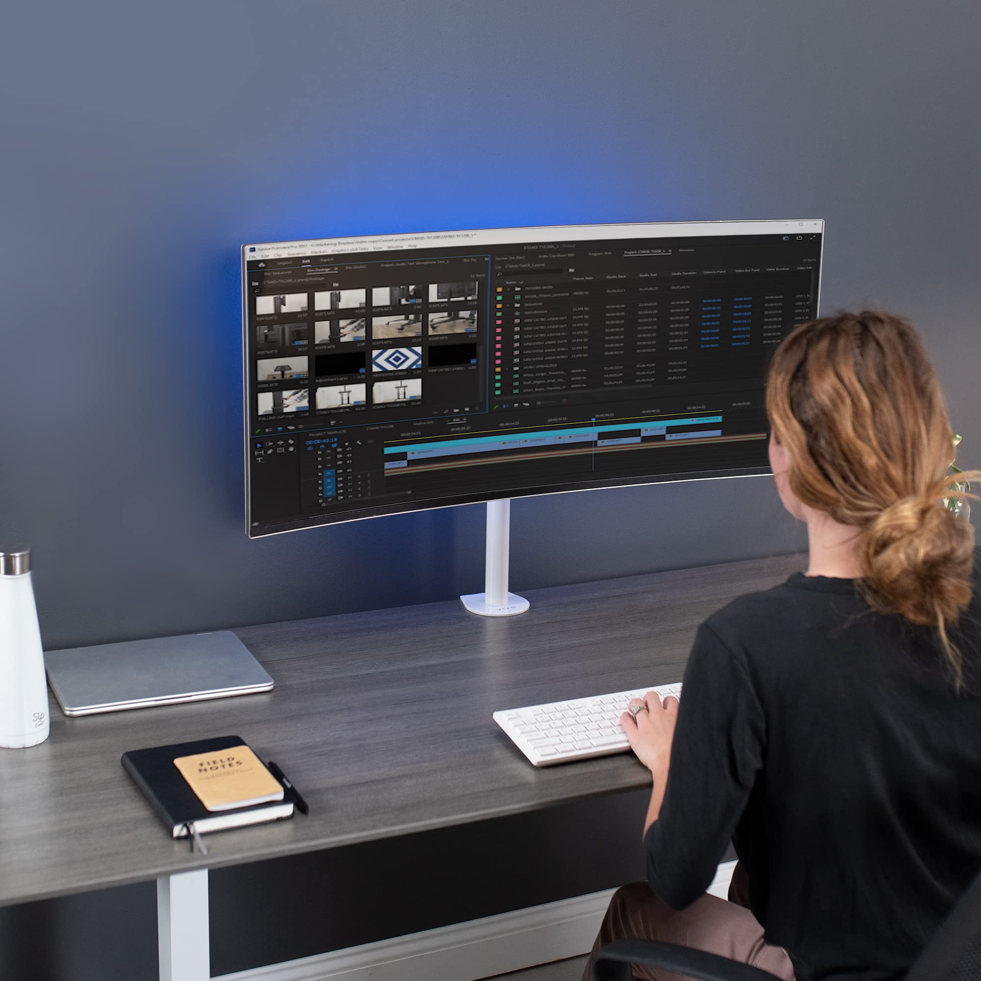 Foto 7 pulgar | Soporte de Escritorio Vivo para Monitor-Venta Internacional