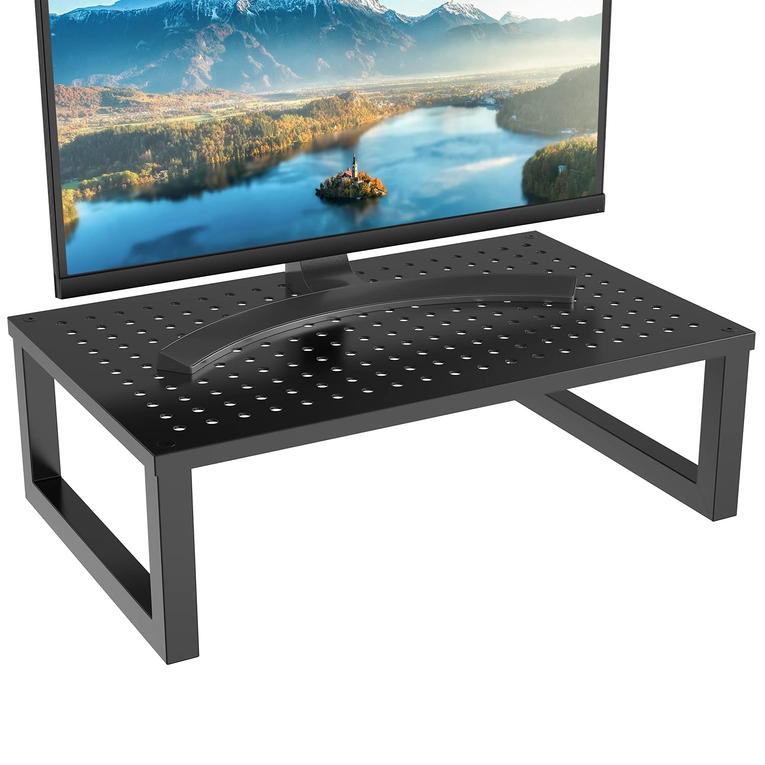 Foto 2 pulgar | Soporte para Monitor Wali Stt004 con Plataforma Metálica Ventilada - Venta Internacional