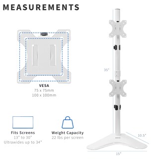 Foto 3 | Soporte de Escritorio Vivo para Monitor-Venta Internacional