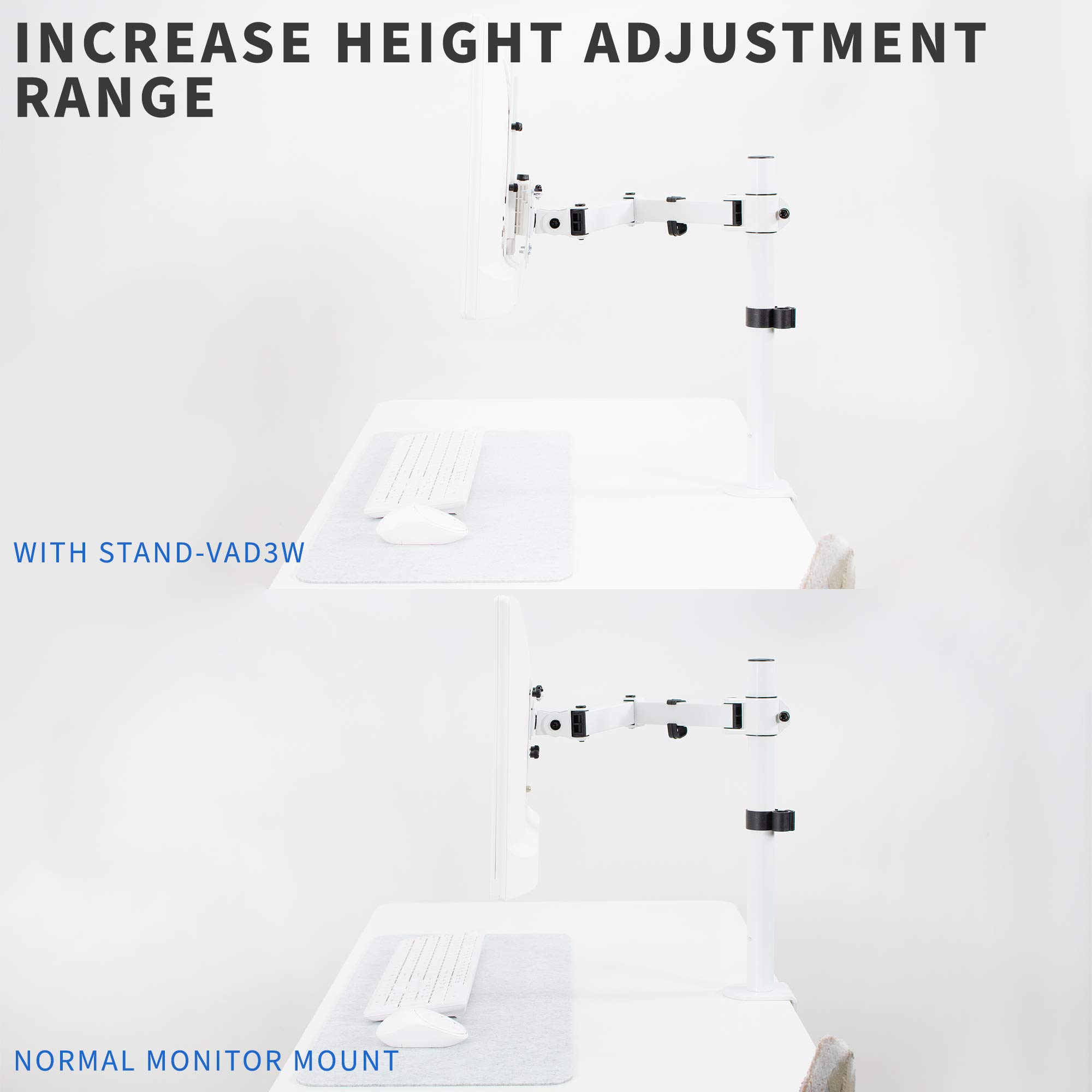 Foto 5 | Adaptador para Monitor Vivo Blanco-Venta Internacional