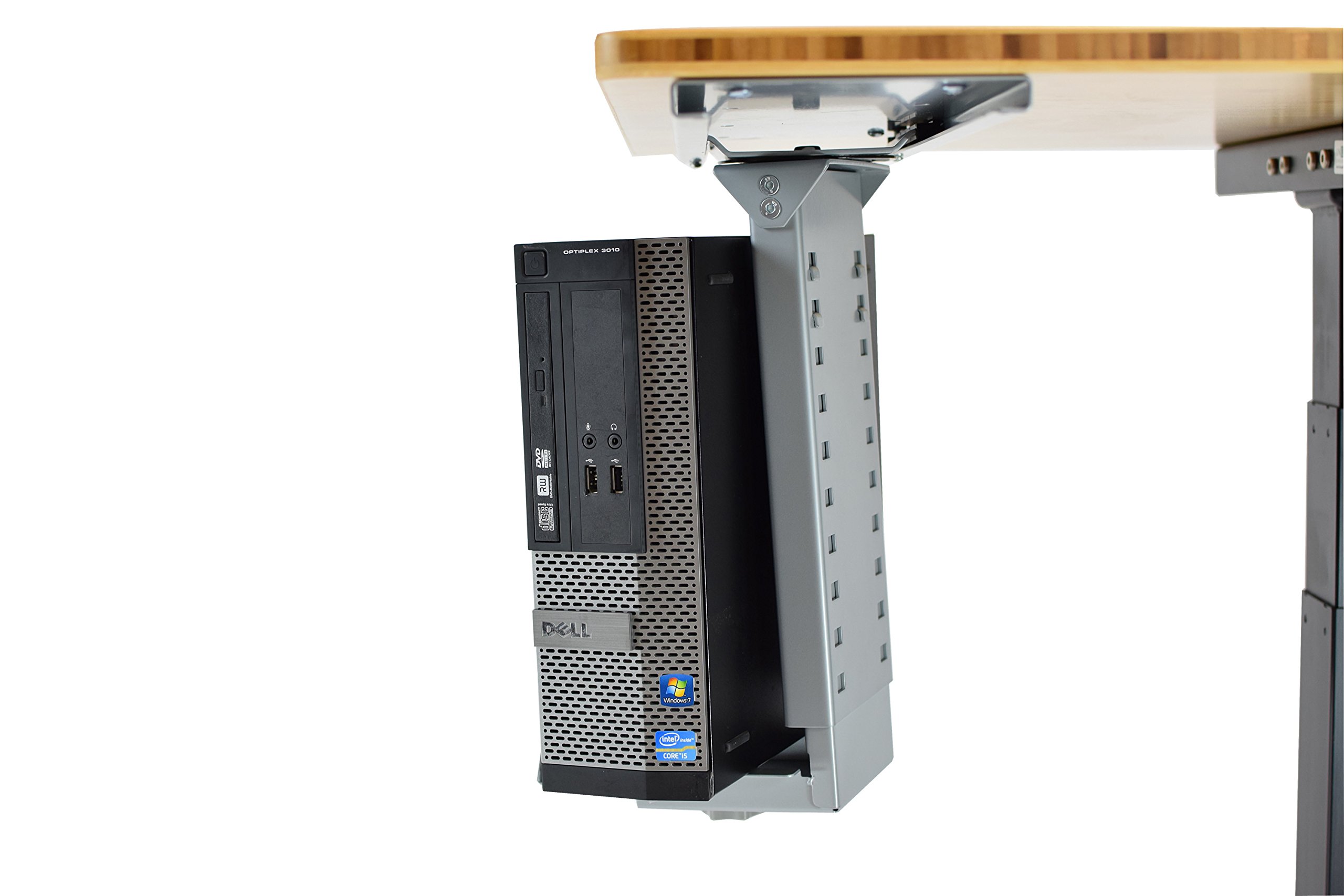 Montaje En Cpu Uncaged Ergonomics Cpu2 Ajustable Debajo Del Escritorio - Venta Internacional.