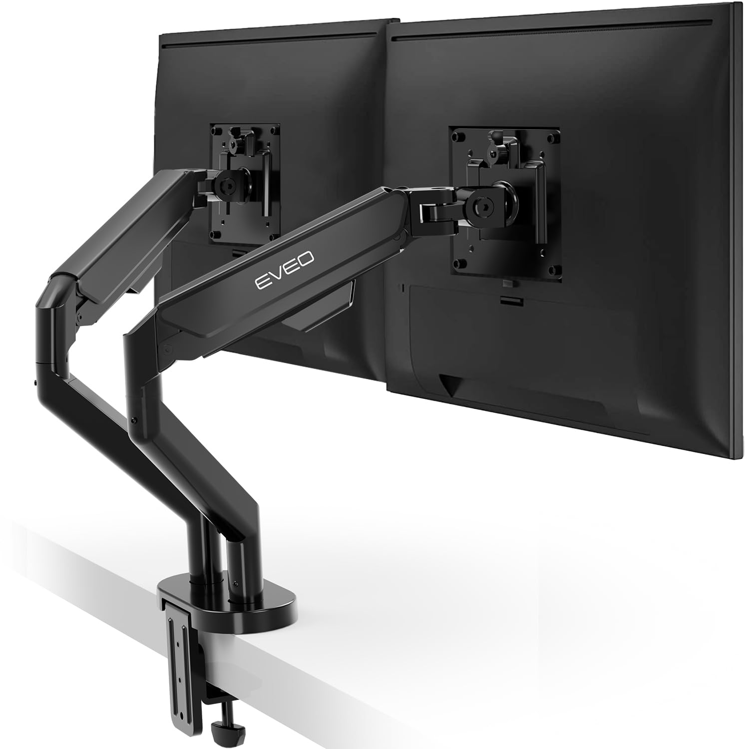 Foto 2 pulgar | Soporte Para Dos Monitores Eveo Premium De 14 A 32 Pulgadas Con Altura Ajustable - Venta Internacional.