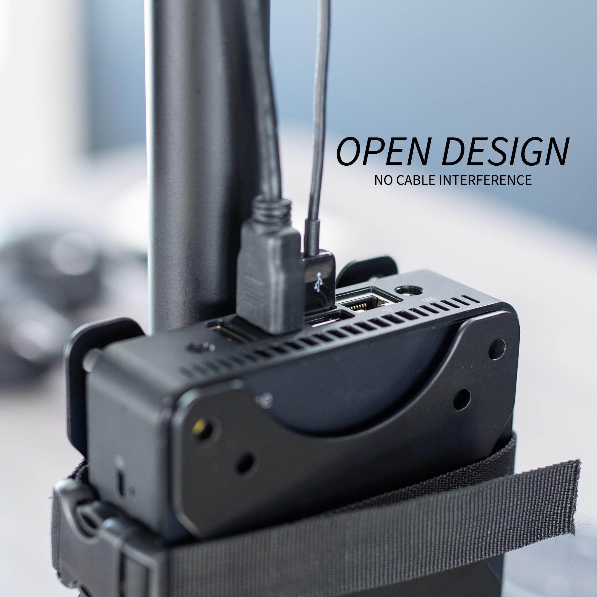 Foto 5 | Soporte De Miniordenador Vivo Mount-pc05c Para Thin Client Negro - Venta Internacional.