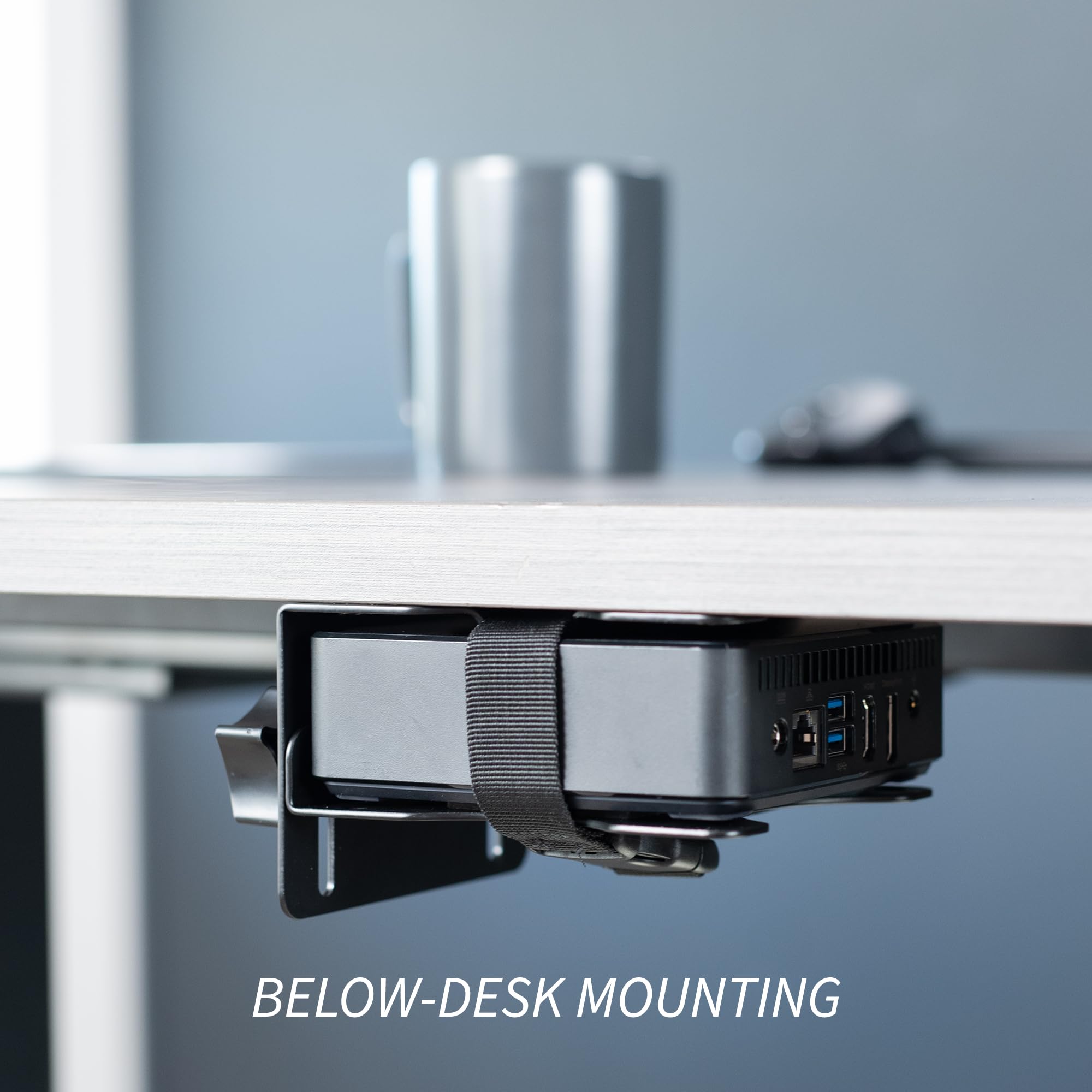 Foto 7 | Soporte De Miniordenador Vivo Mount-pc05c Para Thin Client Negro - Venta Internacional.