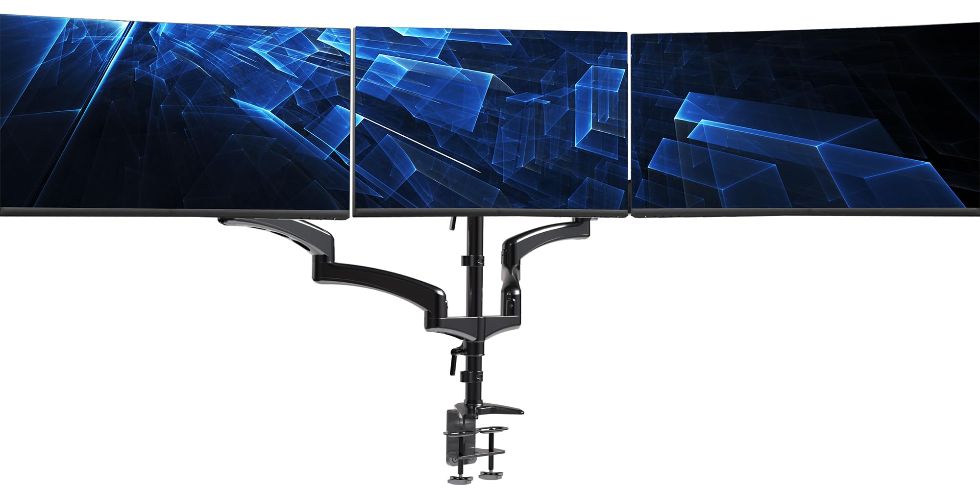 Soporte Triple Para Monitor Vivo Stand-v300g 43-81 Cm Con Brazos Neumáticos - Venta Internacional.