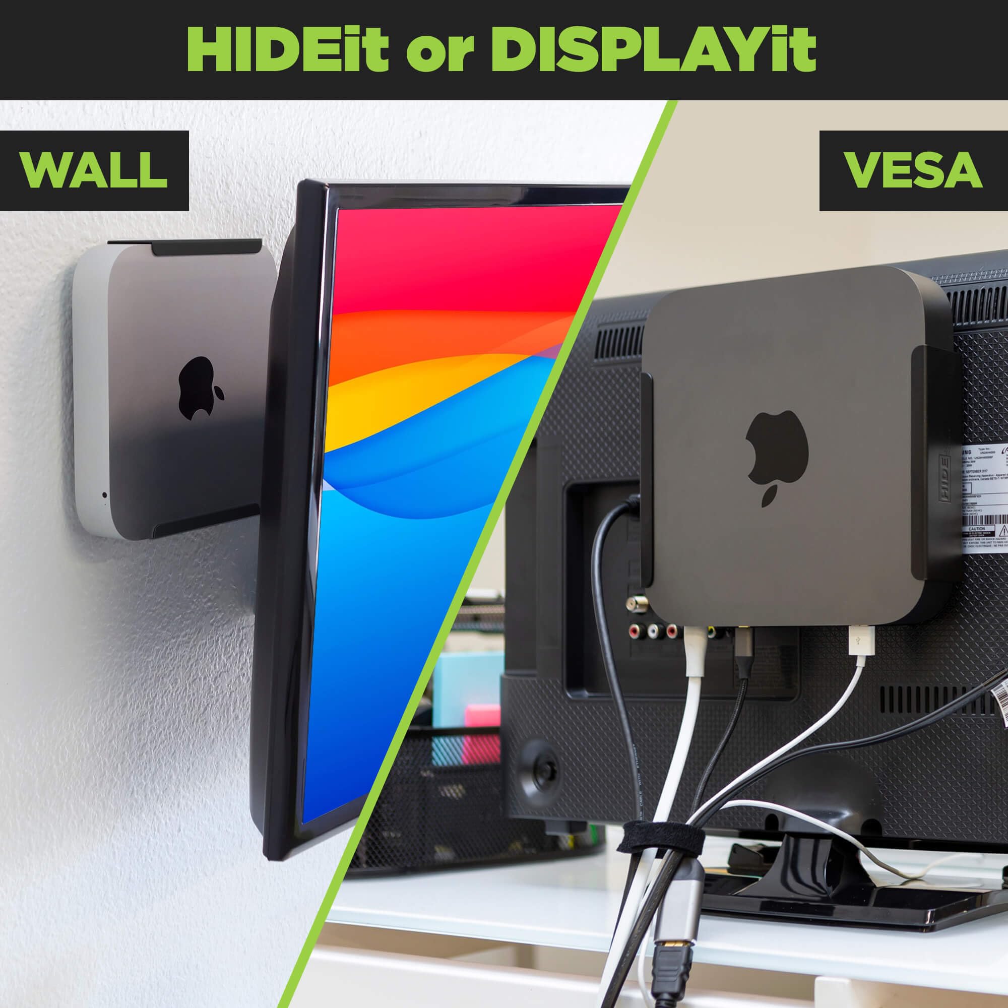 Foto 3 | Soporte De Pared Hideit Mounts Miniu Para Mac Mini M1 - Venta Internacional.