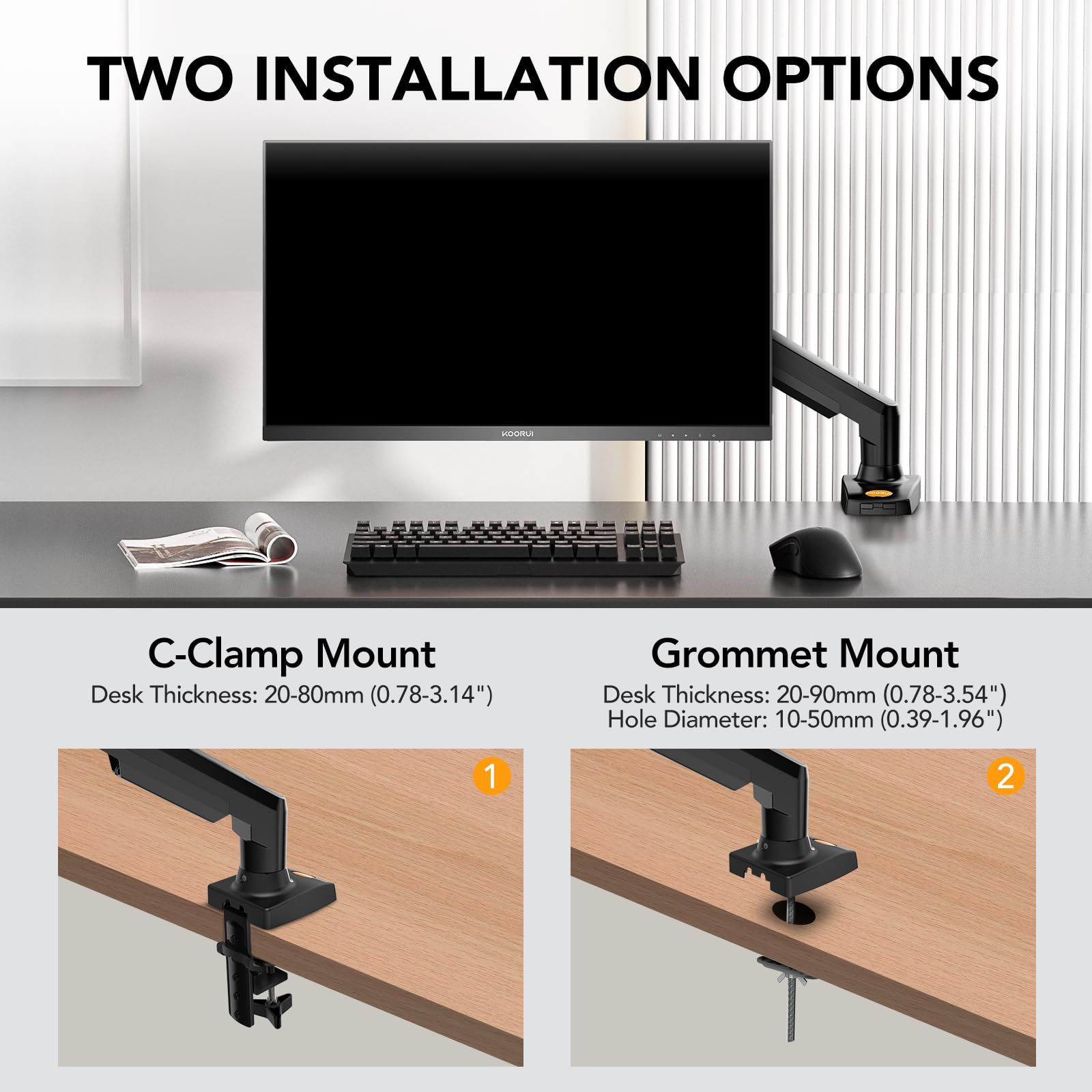 Foto 6 pulgar | Soporte para Monitor Koorui de 17 a 32 pulgadas-Venta Internacional