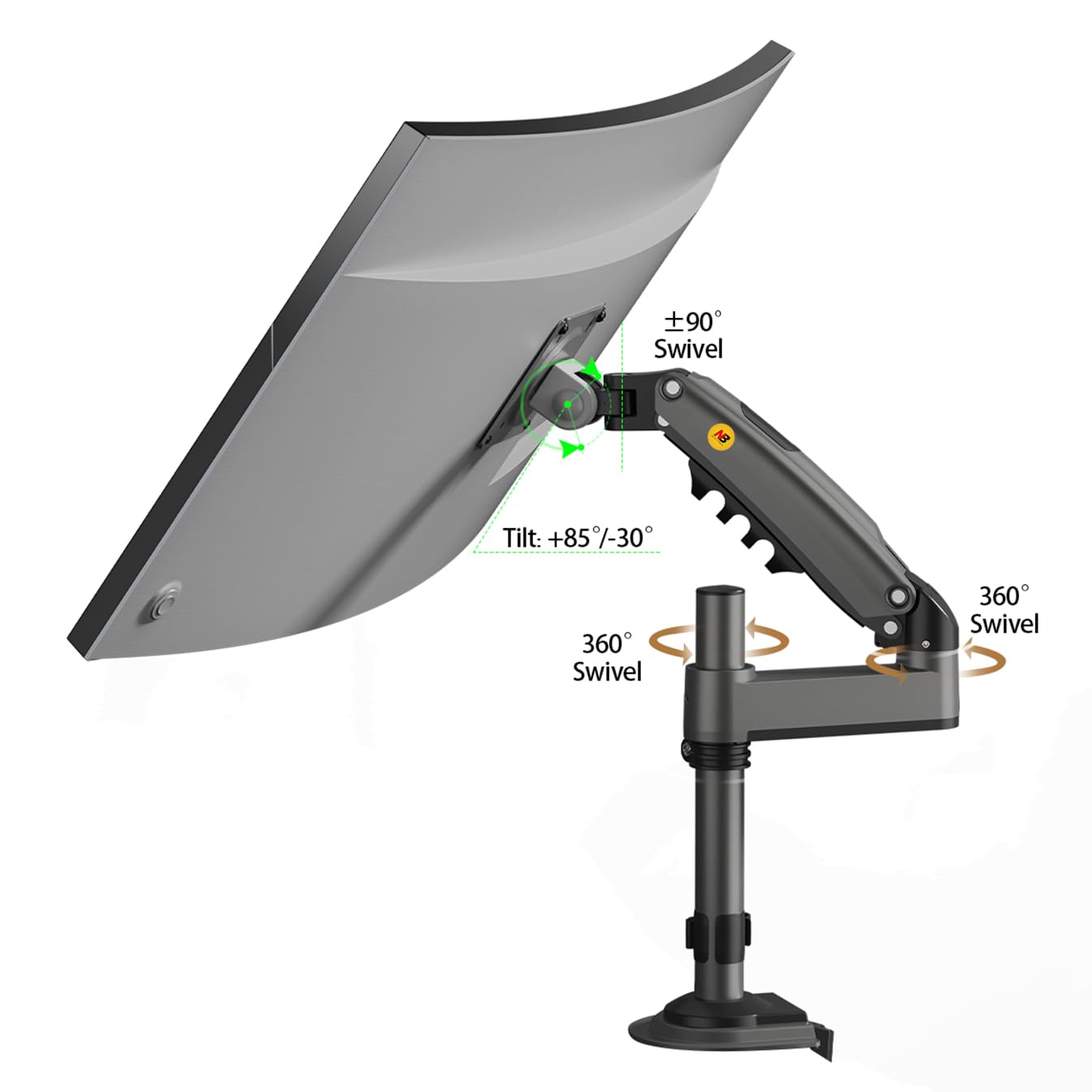 Foto 4 pulgar | Soporte para Monitor Nb North Bayou de 17 a 30 pulgadas-Venta Internacional