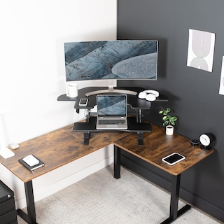 Foto 2 | Convertidor de Escritorio Vivo Serie V Desk-V000VC de 43 Pulgadas Negro - Venta Internacional