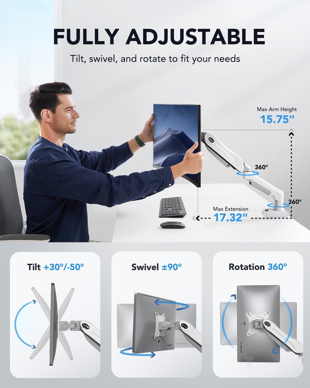 Foto 5 pulgar | Soporte para Monitor Huanuo de 13 a 32 pulgadas-Venta Internacional