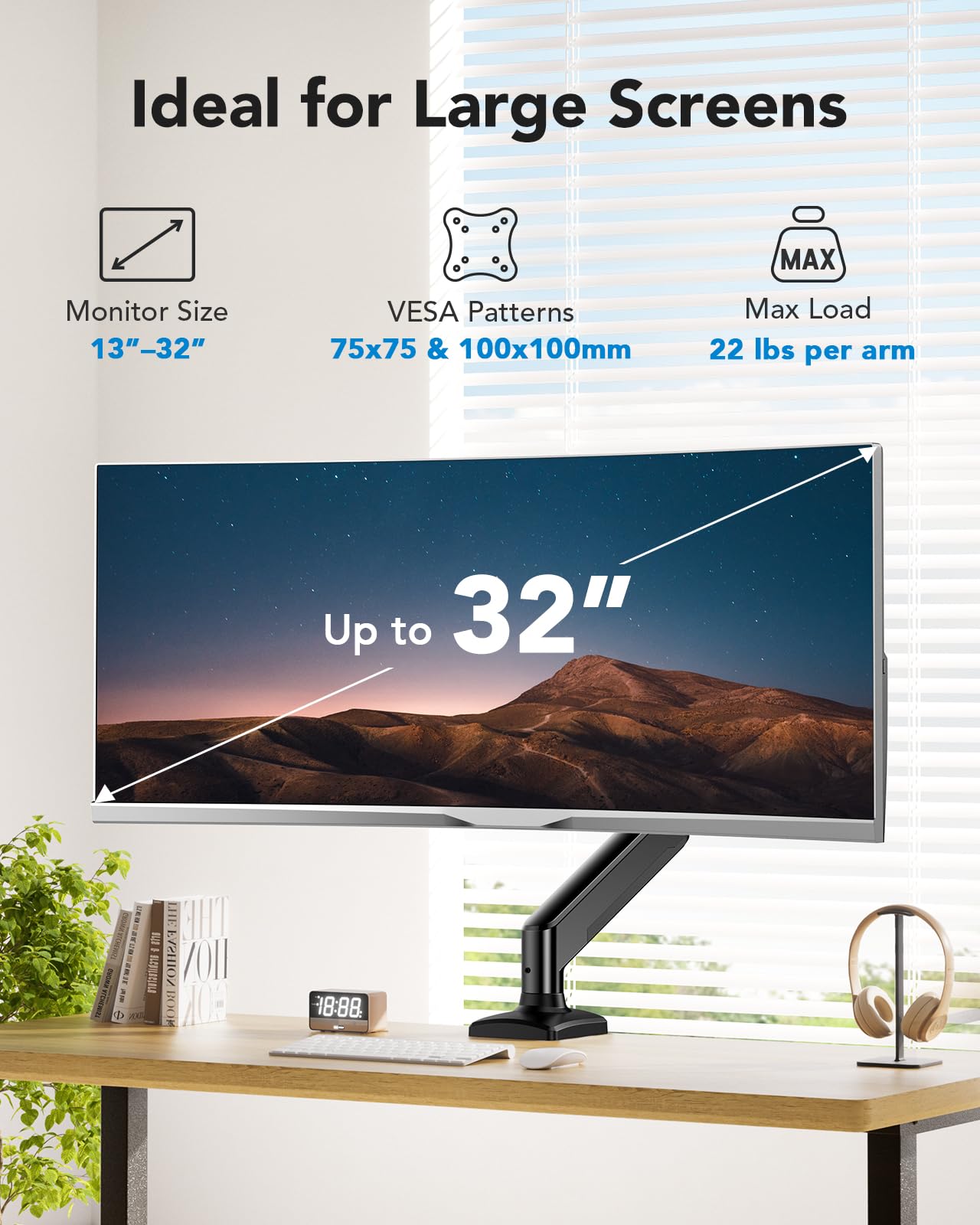 Foto 4 pulgar | Soporte para Monitor Huanuo de 13 a 32 pulgadas-Venta Internacional