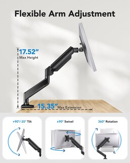 Foto 4 | Soporte para Monitor Huanuo de 13 a 32 pulgadas-Venta Internacional