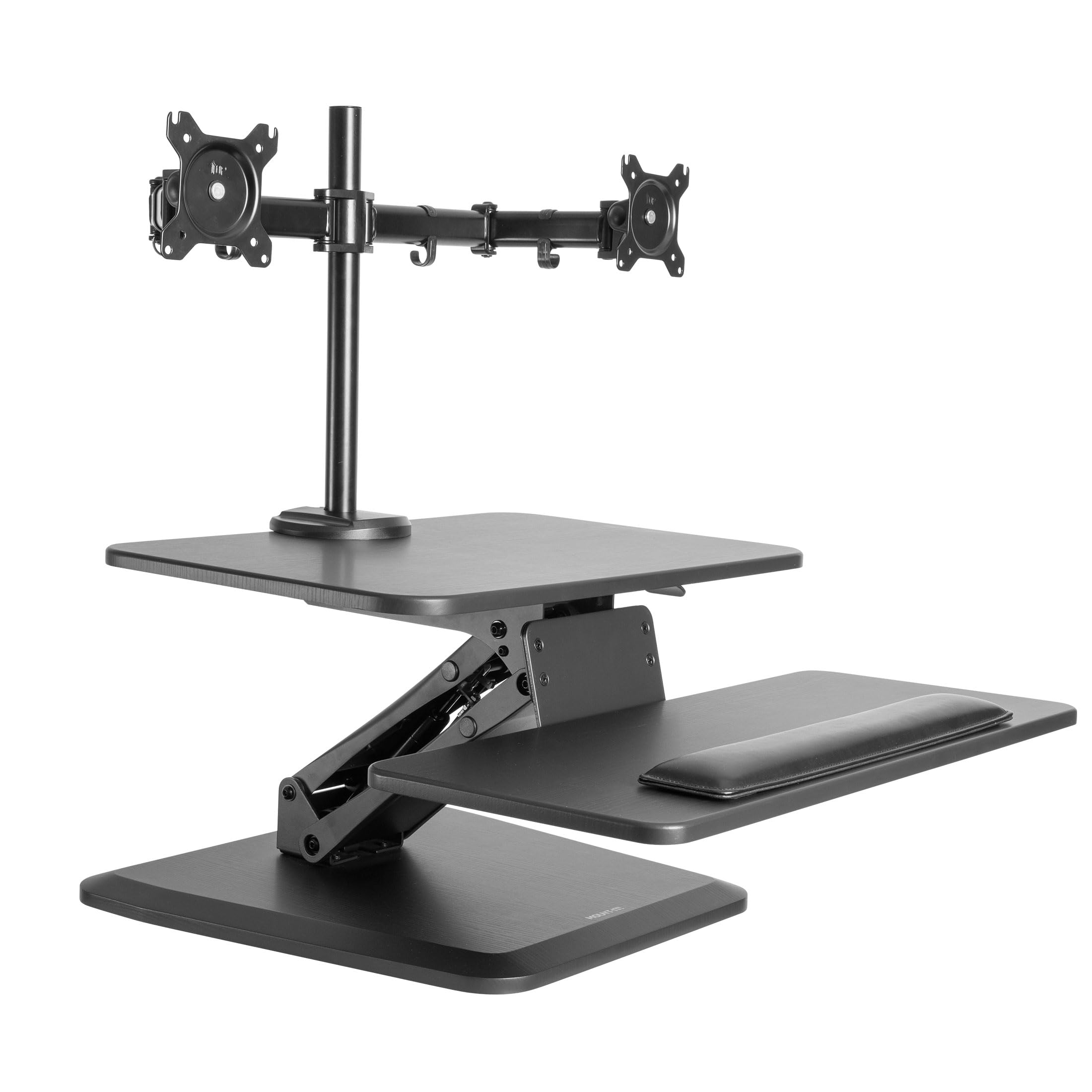Foto 3 pulgar | Convertidor De Escritorio De Pie Mount-it! Con Soporte Para Doble Monitor - Venta Internacional.