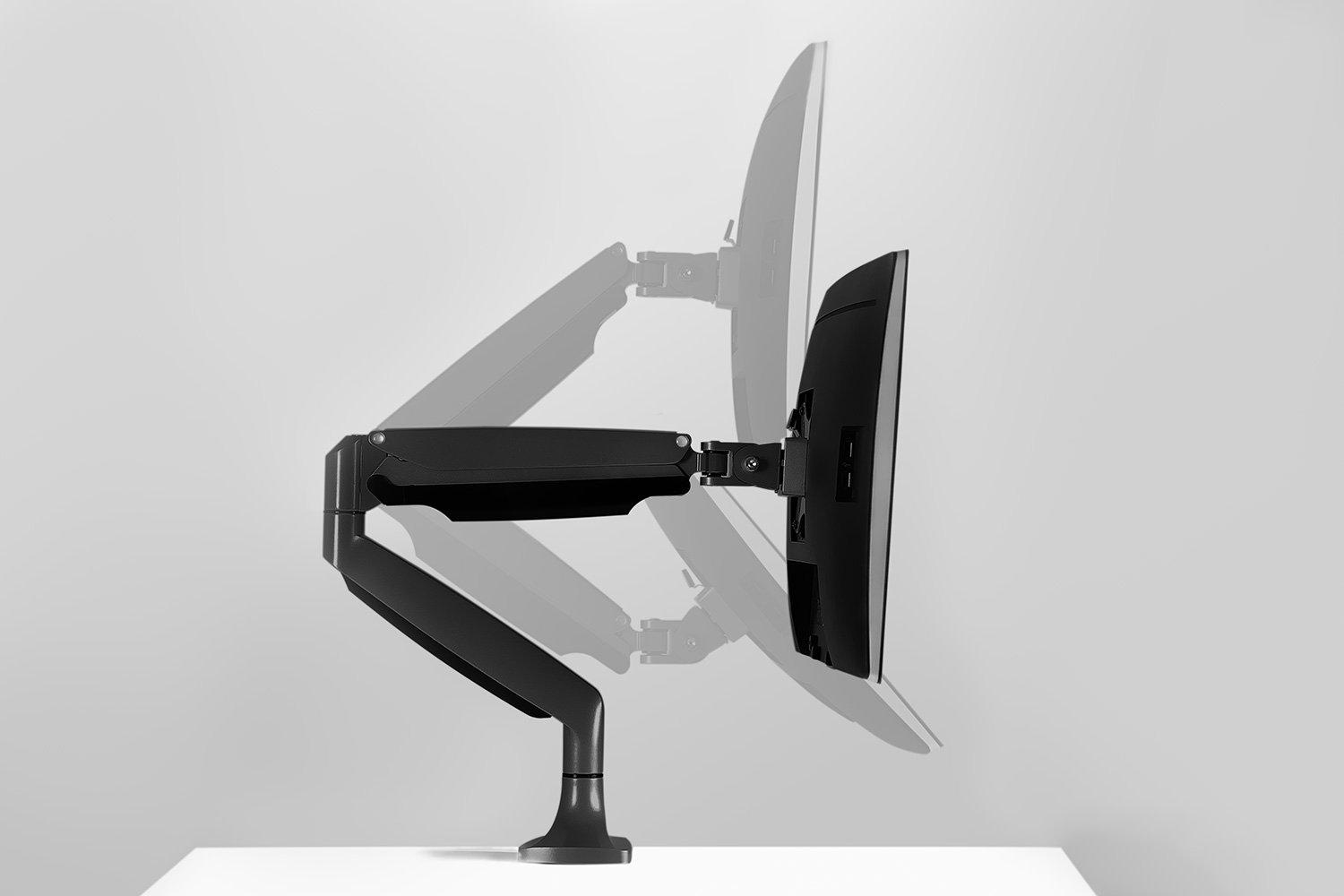 Foto 4 pulgar | Brazo Para Monitor, Soporte De Escritorio, Mount-it! Resorte De Gas En Pleno Movimiento - Venta Internacional.