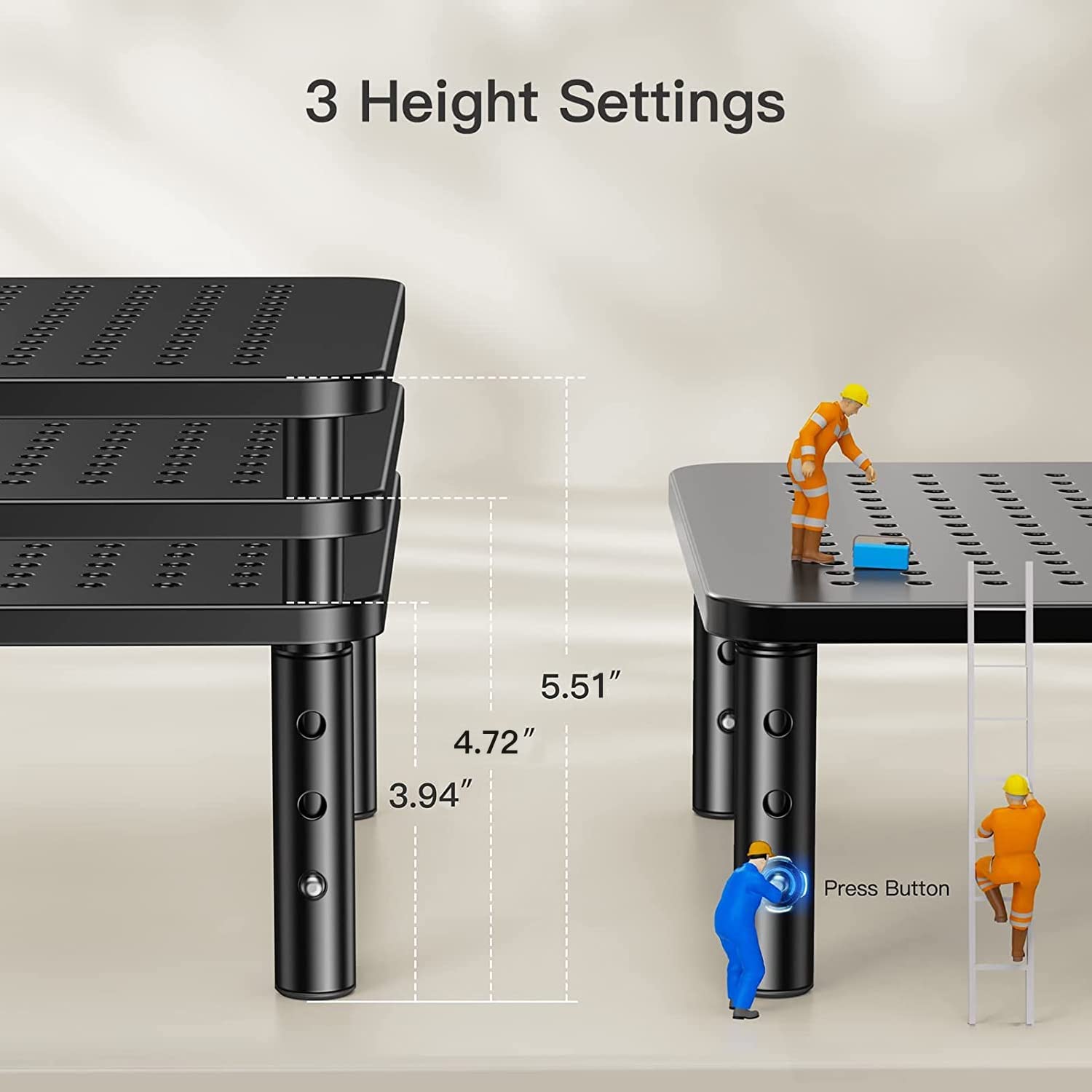 Foto 4 pulgar | Soporte Para Monitor Huanuo Monitor Riser - Venta Internacional