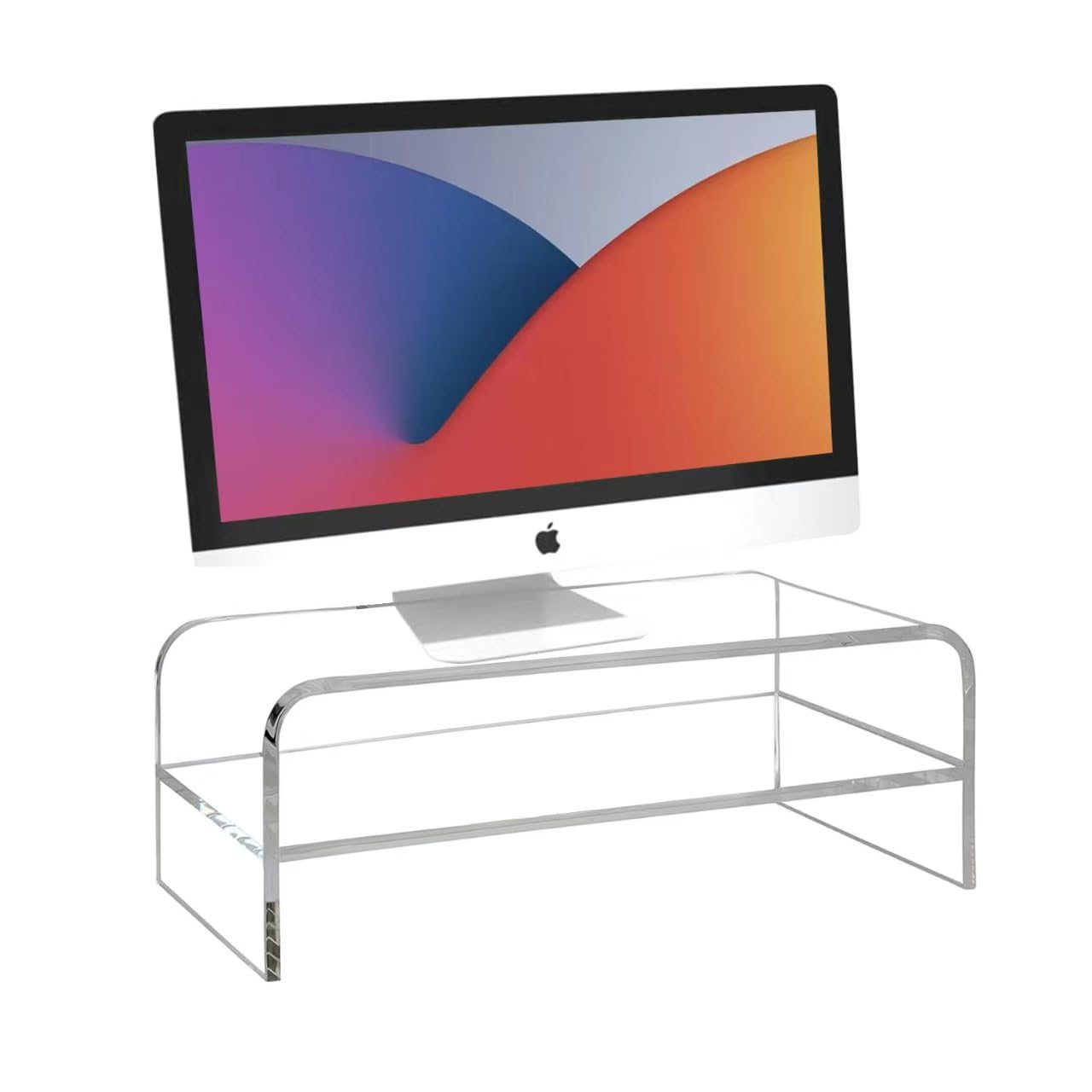 Soporte de Monitor Acrílico con 2 Niveles 16 cm - Venta Internacional