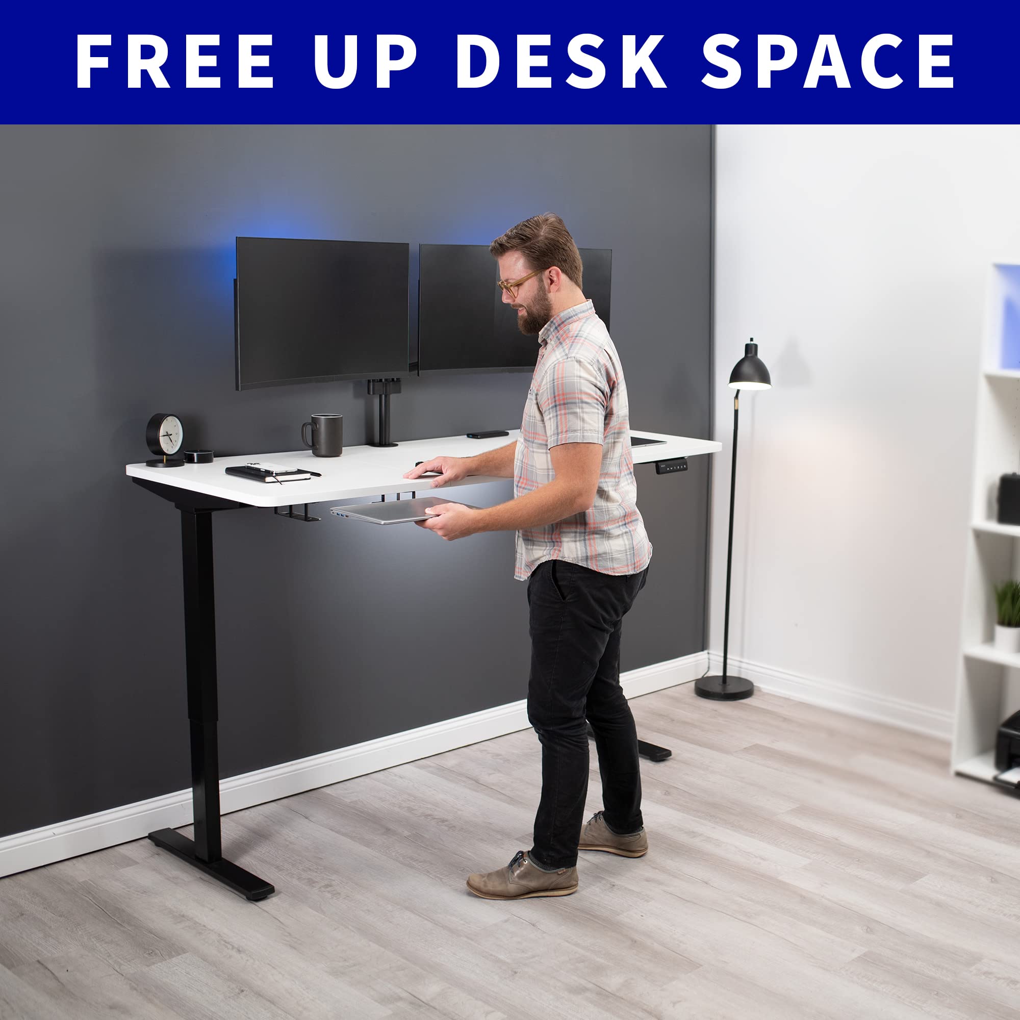 Foto 6 pulgar | Soporte para Portátil Debajo del Escritorio Vivo Mount-udls1 - Venta Internacional