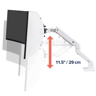 Foto 3 | Brazo Para Monitor Ergotron Hx Hd Premium Heavy Duty, Blanco - Venta Internacional.