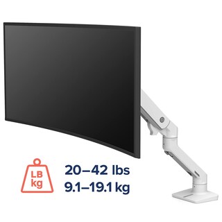 Foto 6 | Brazo De Monitor Ergotron Hx Premium Heavy Duty Para 49 Pulgadas - Venta Internacional.