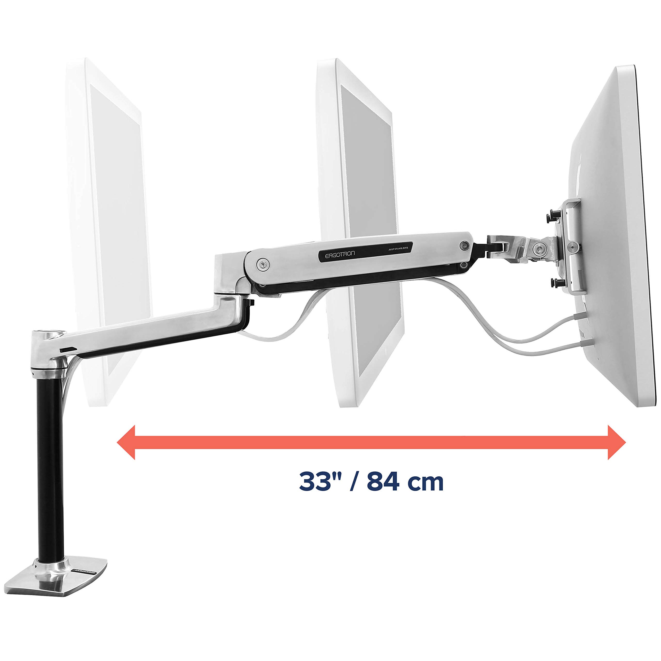 Foto 4 pulgar | Brazo De Monitor Ergotron Lx Hd Para Sentado Y Soporte Vesa De 75 X 75 Mm A 200 X 200 Mm - Venta Internacional.