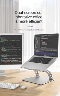 Foto 5 | Soporte Elevador Con Soporte Para Ordenadores Portátiles Y Tabletas Para Macbook Ibm - Venta Internacional.