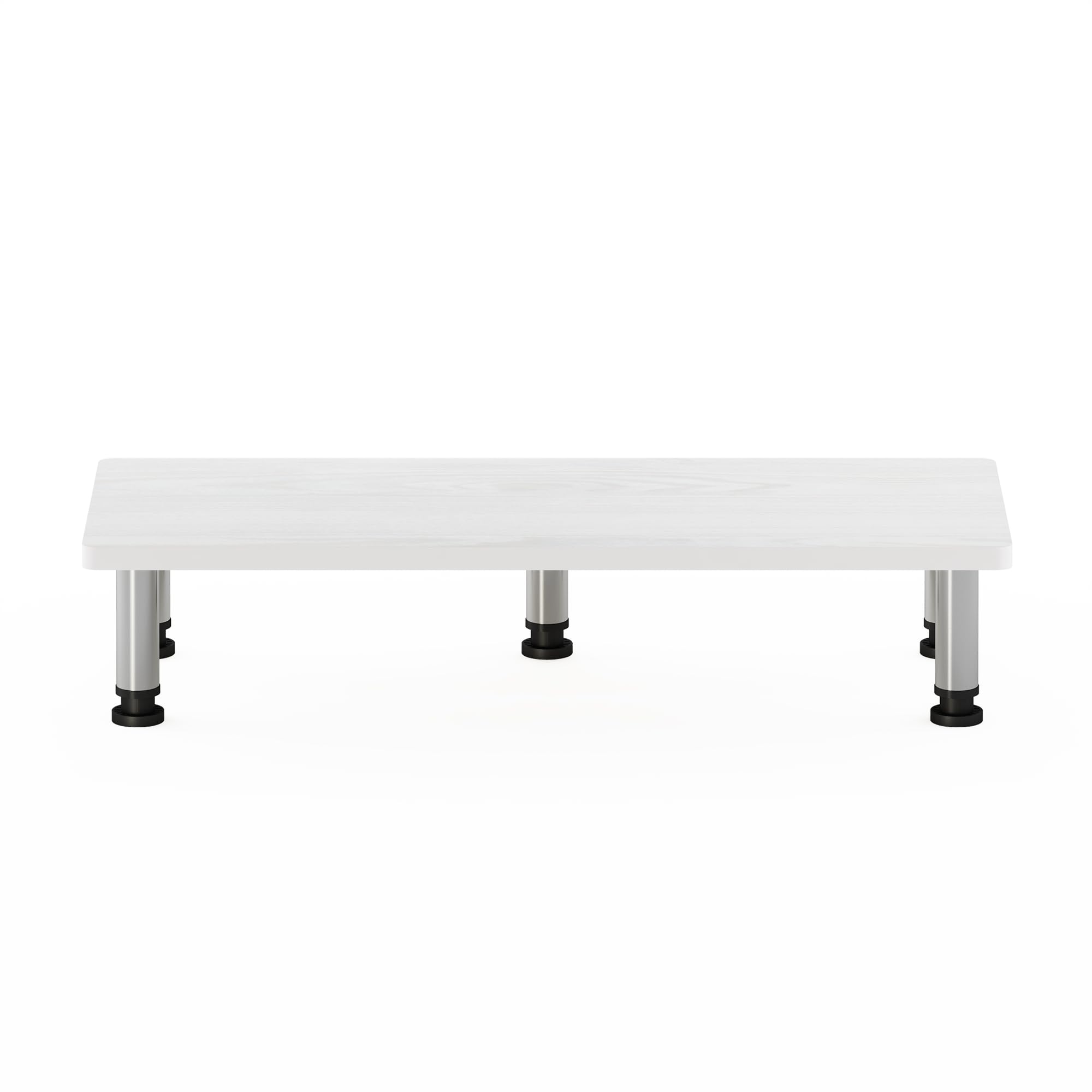 Foto 5 | Soporte Elevador Para Monitor Furinno Turn-n-tube, Roble Blanco - Venta Internacional.
