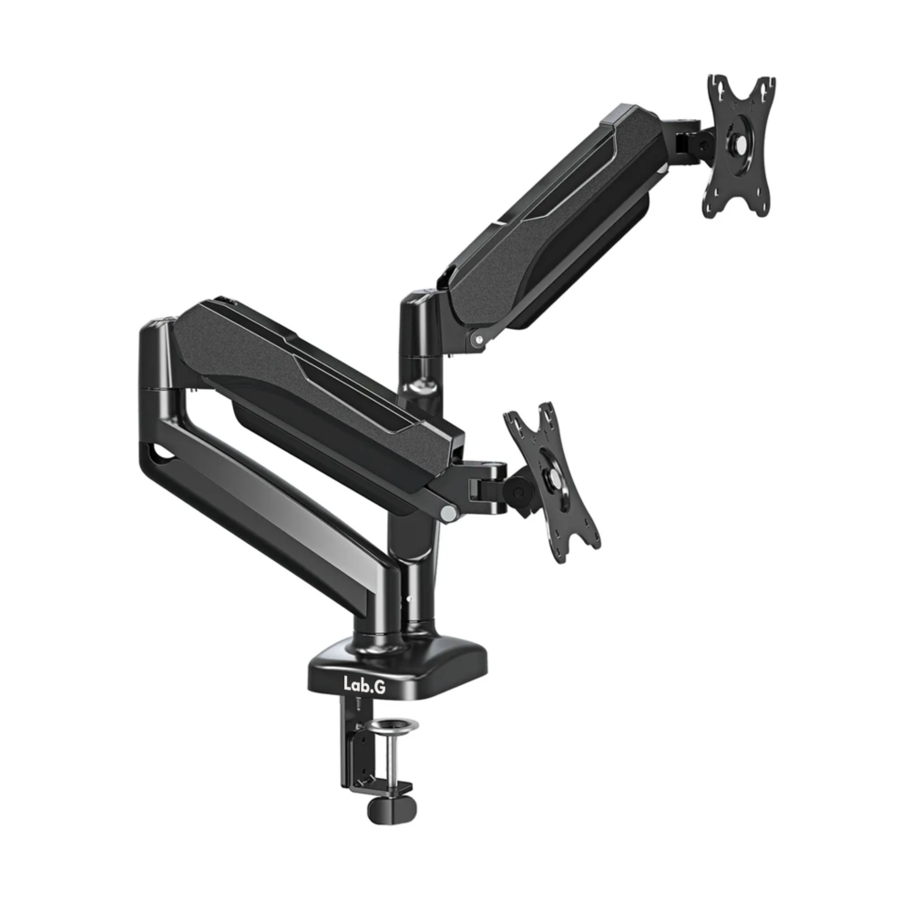Foto 2 pulgar | Base Doble Ergonómica Para Monitor 13 A 32 Lab.g,  Negro