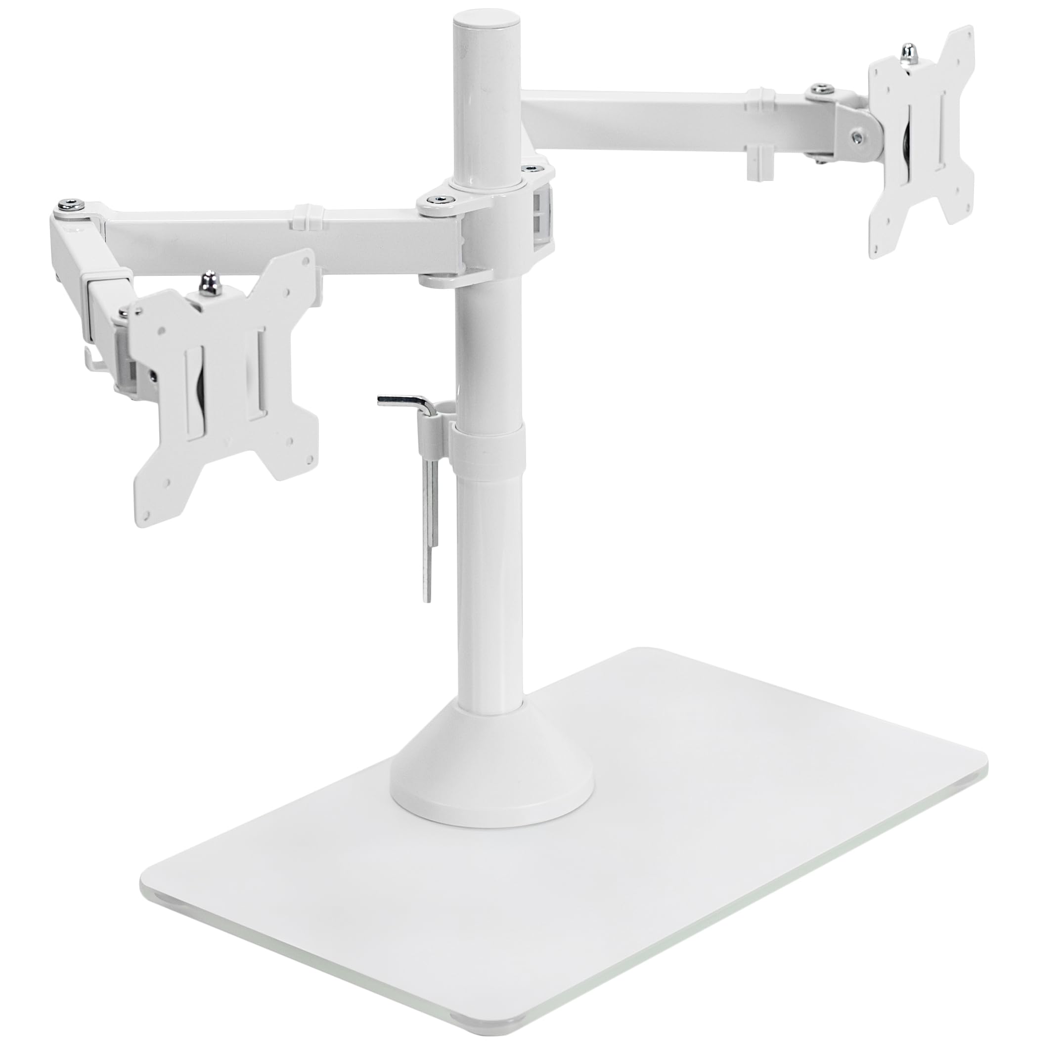 Foto 2 pulgar | Soporte Doble Vivo Stand-v002fgw Para Monitor De 13 A 32 Pulgadas, Blanco - Venta Internacional.