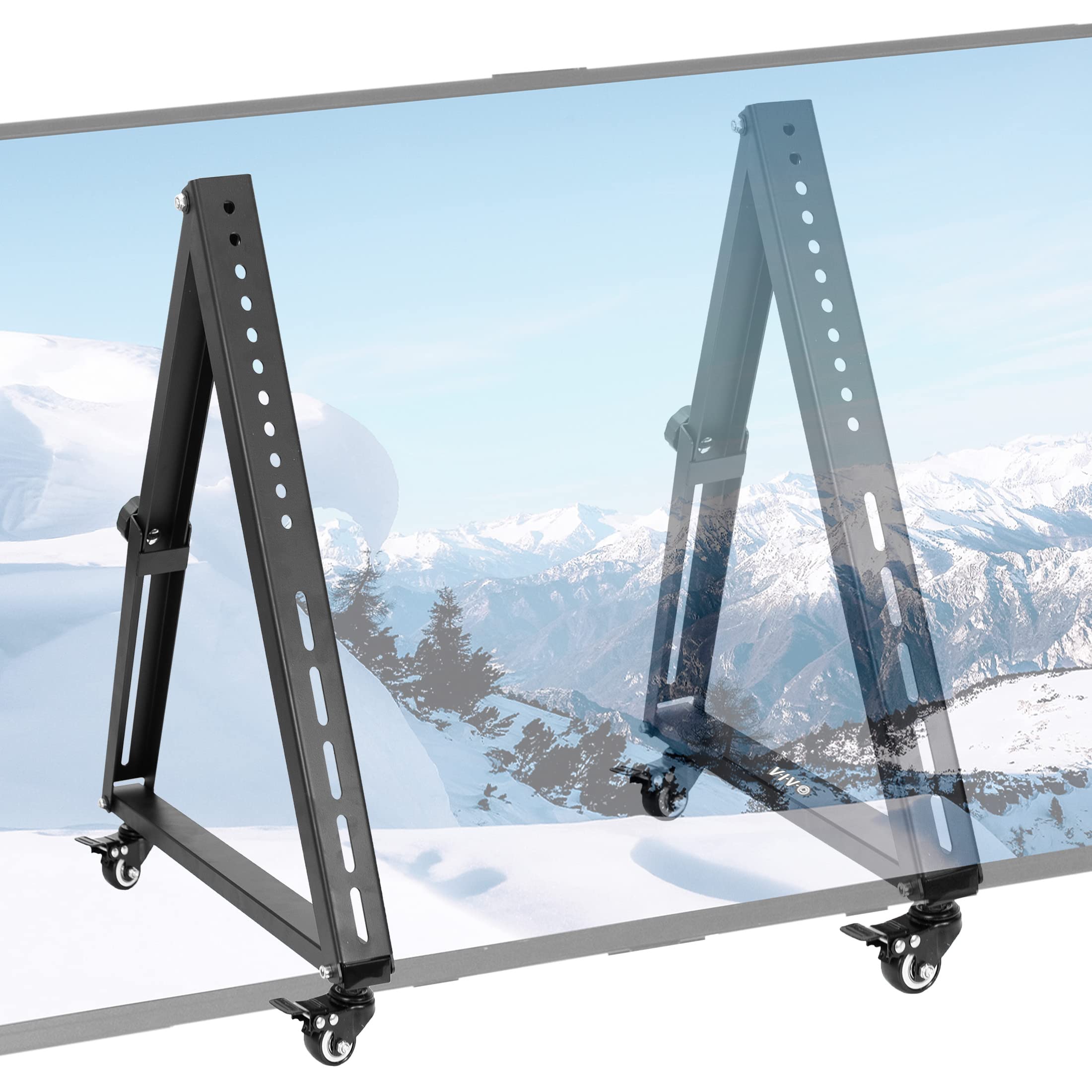 Soporte De Tv Vivo Stand-tv01l Para Pantallas Curvas Planas De 32 A 65 Pulgadas - Venta Internacional.
