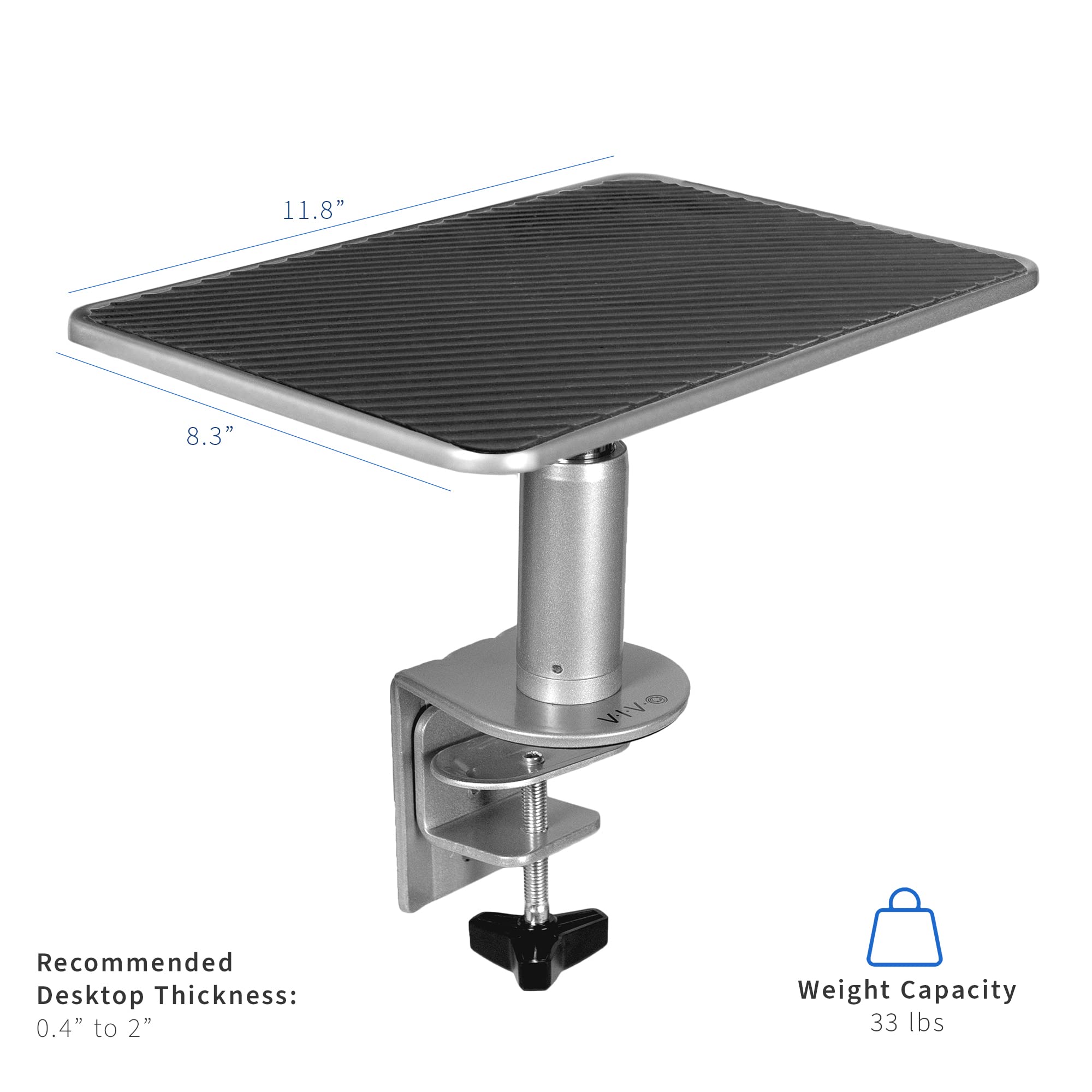 Foto 7 pulgar | Elevador De Monitor Y Portátil Vivo Stand-v000sc Con Abrazadera - Venta Internacional.
