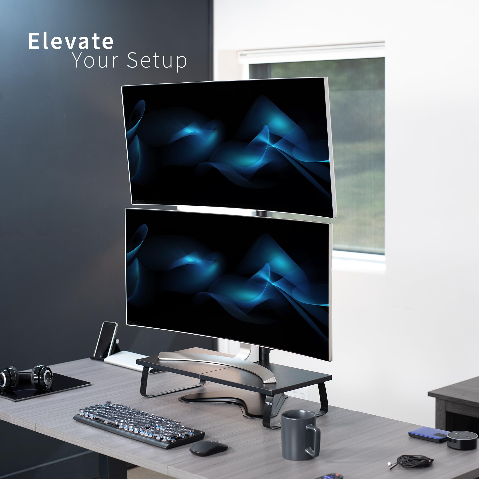 Foto 7 pulgar | Soporte De Monitor Vivo Stand-v011h Para Pantallas De 13 A 27 Pulgadas - Venta Internacional.