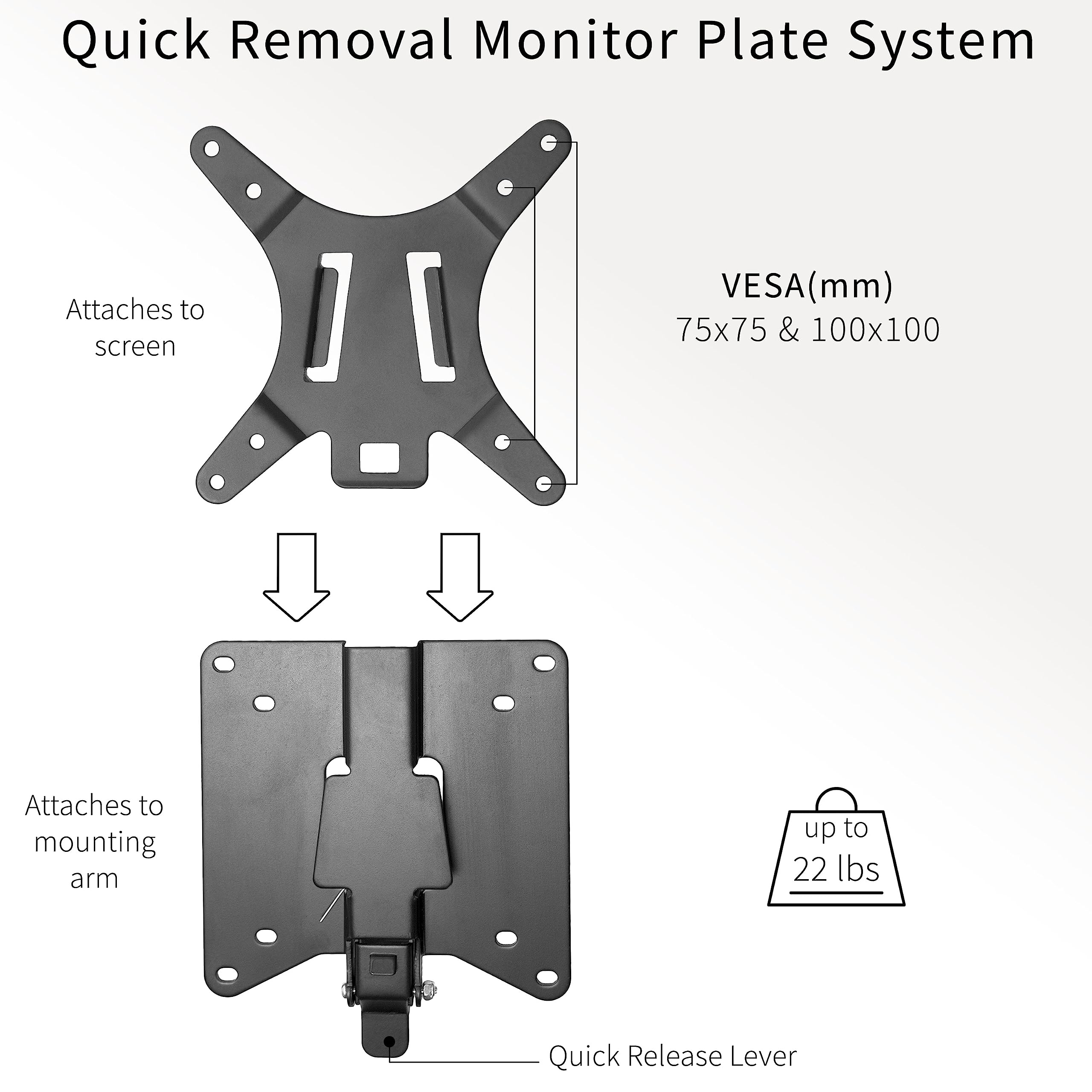 Foto 3 pulgar | Kit Adaptador De Montaje Vesa Vivo Stand-vad2 Para Monitor Lcd/tv - Venta Internacional.