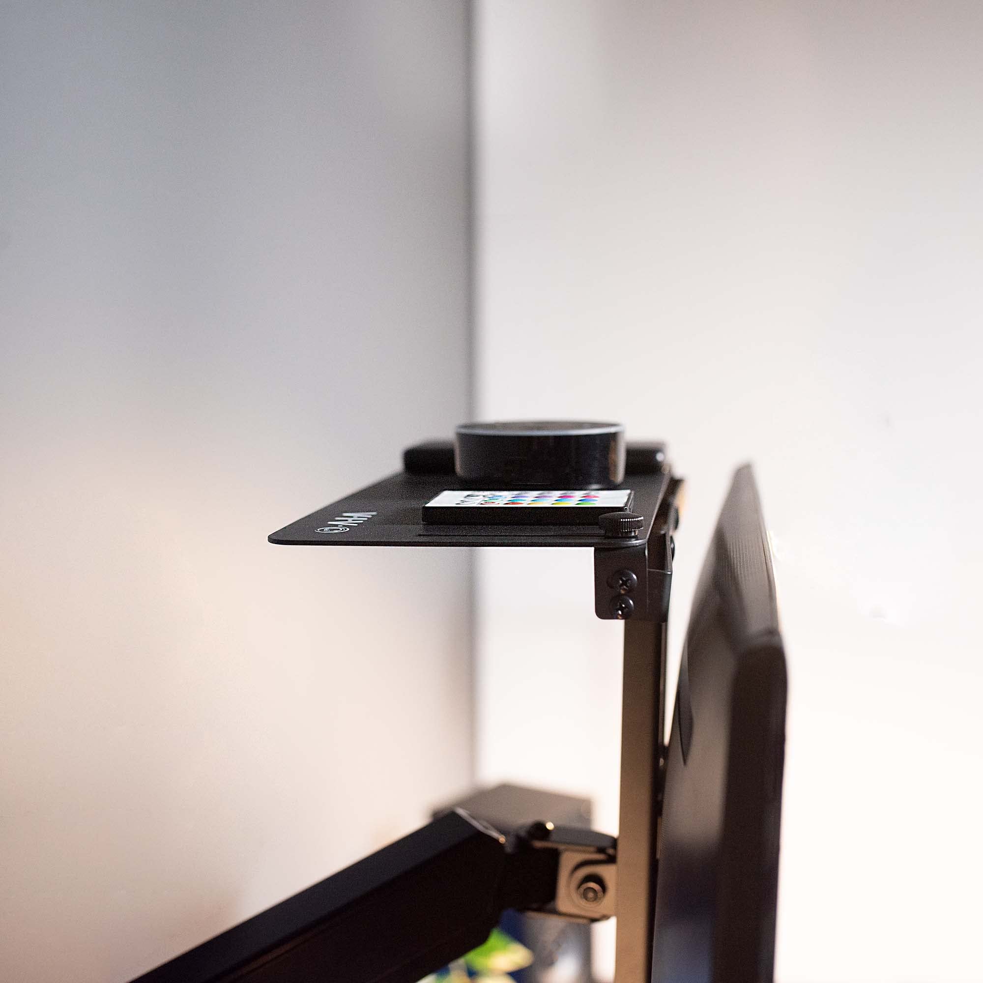 Foto 8 pulgar | Soporte De Estante Para Monitor Vivo Mount-sf01m De Más O Menos De 13 Pulgadas, Negro - Venta Internacional.