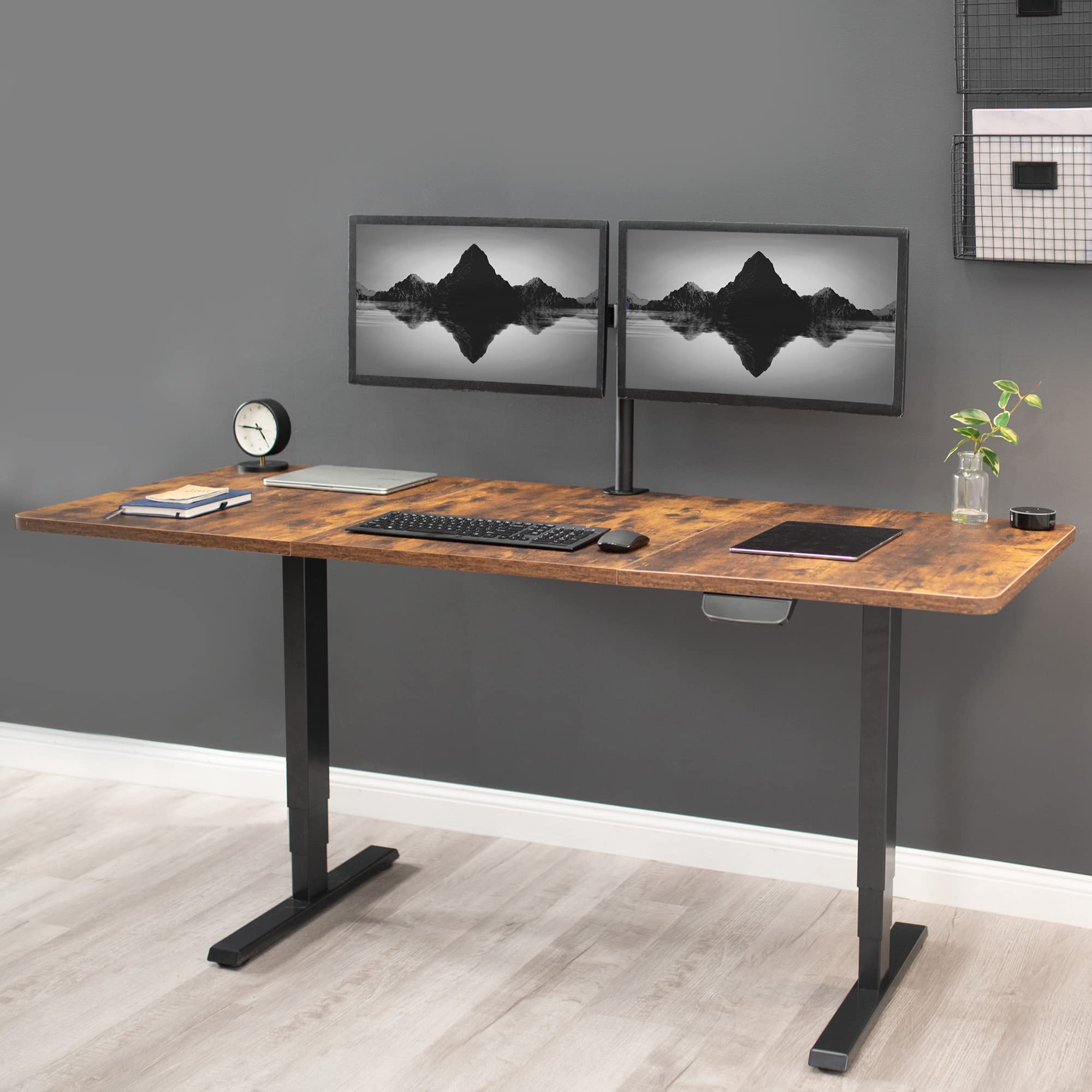 Foto 3 pulgar | Tablero Vivo Desk-top72-36n Universal 180 X 91 Cm Marrón - Venta Internacional.