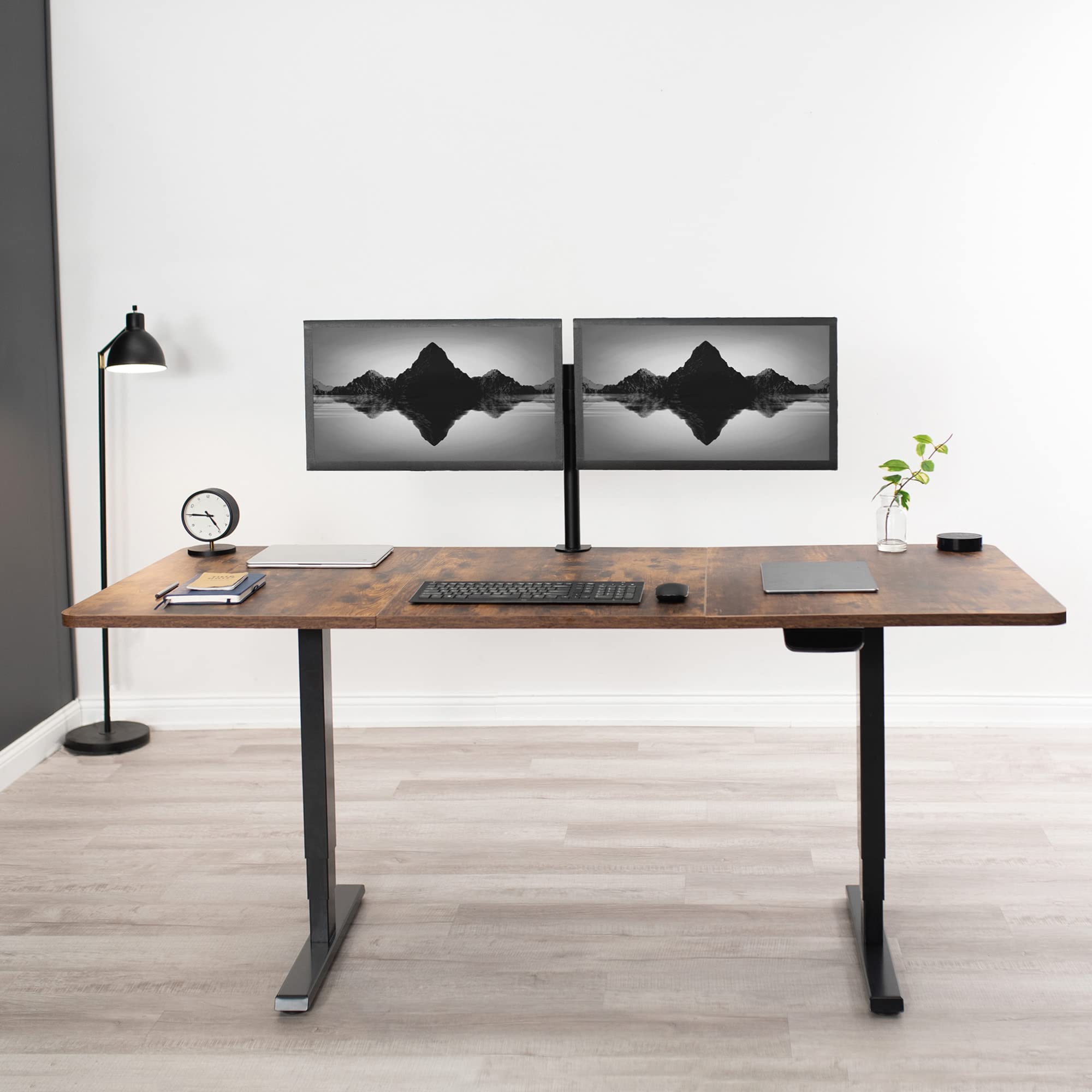Foto 8 pulgar | Tablero Vivo Desk-top72-36n Universal 180 X 91 Cm Marrón - Venta Internacional.