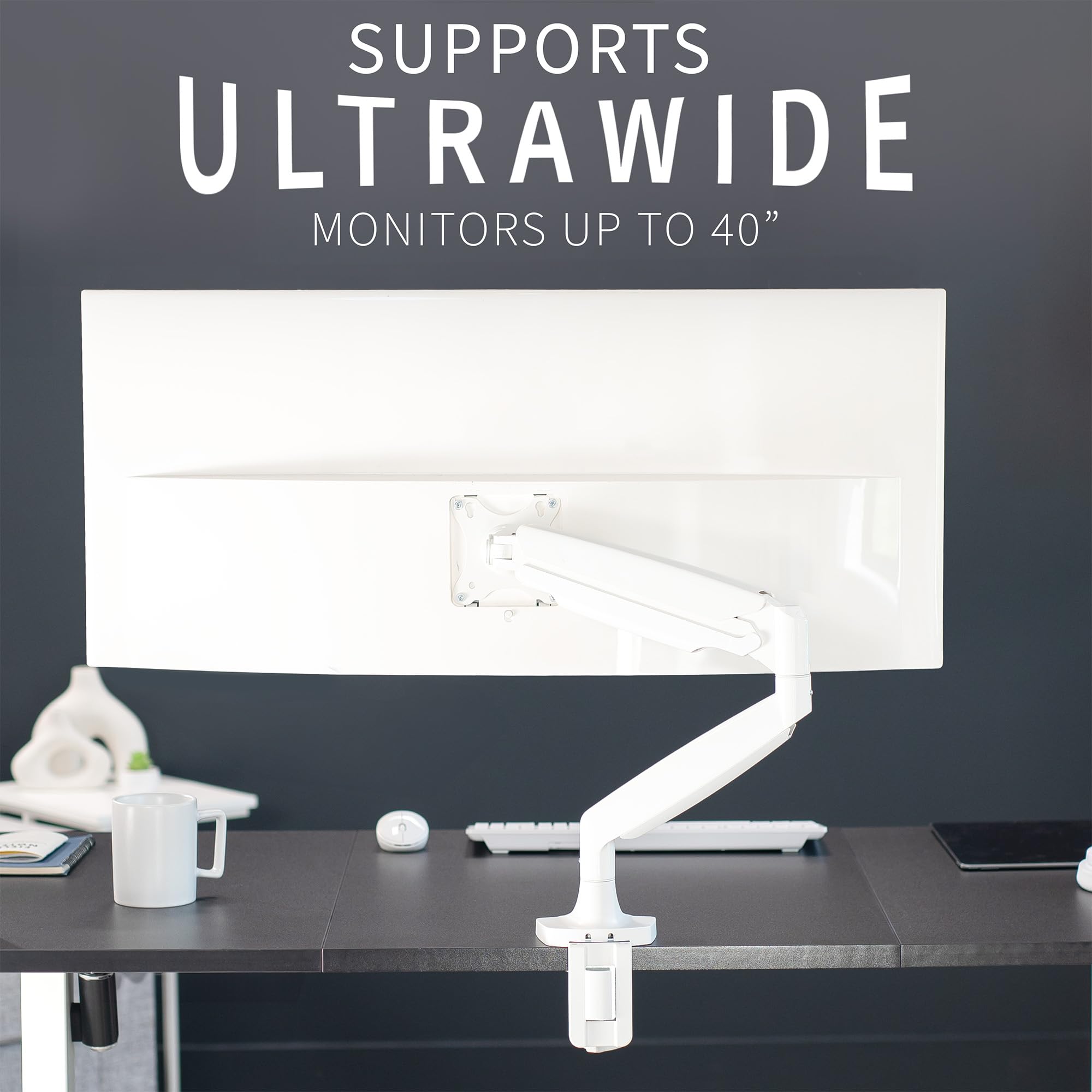 Foto 4 | Brazo De Monitor Vivo Premium De Aluminio Para Ultrawide De 40 Pulgadas - Venta Internacional.