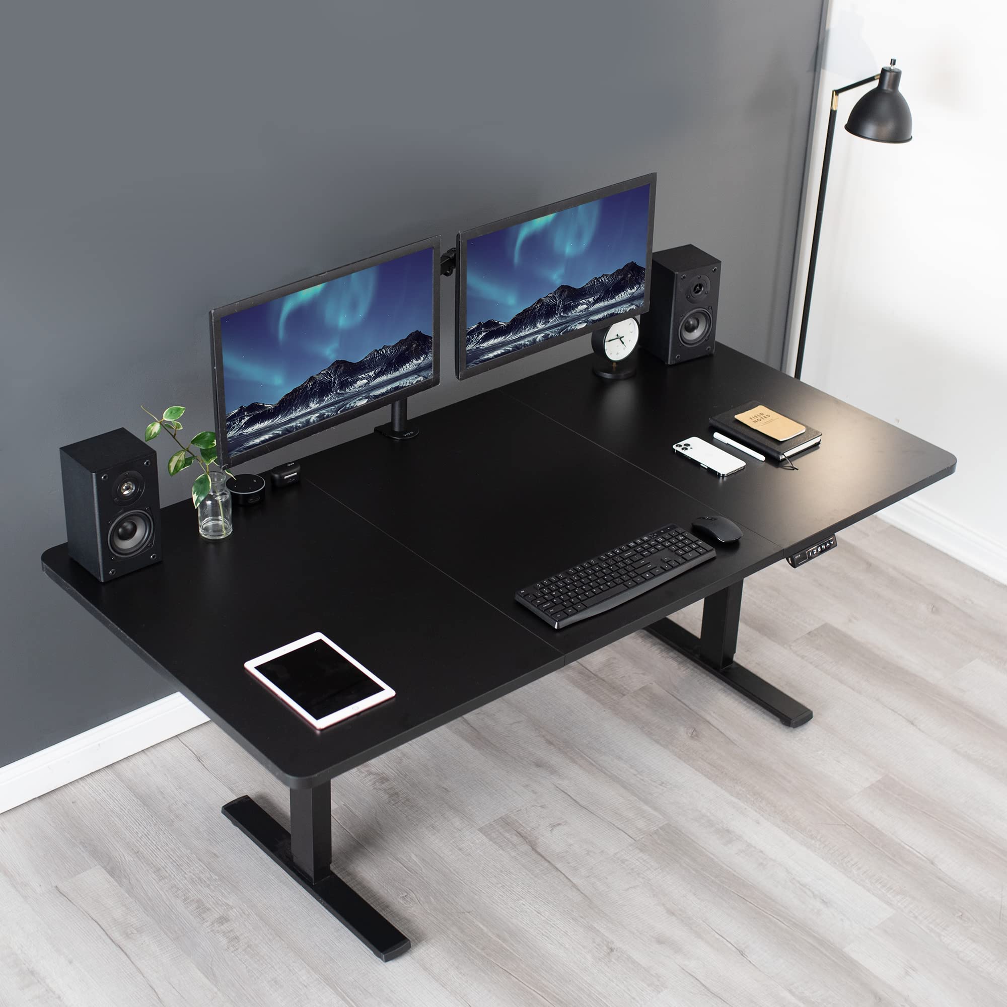 Foto 2 | Sobremesa Vivo Desk-top72-36b Universal 180x91cm Negro - Venta Internacional.