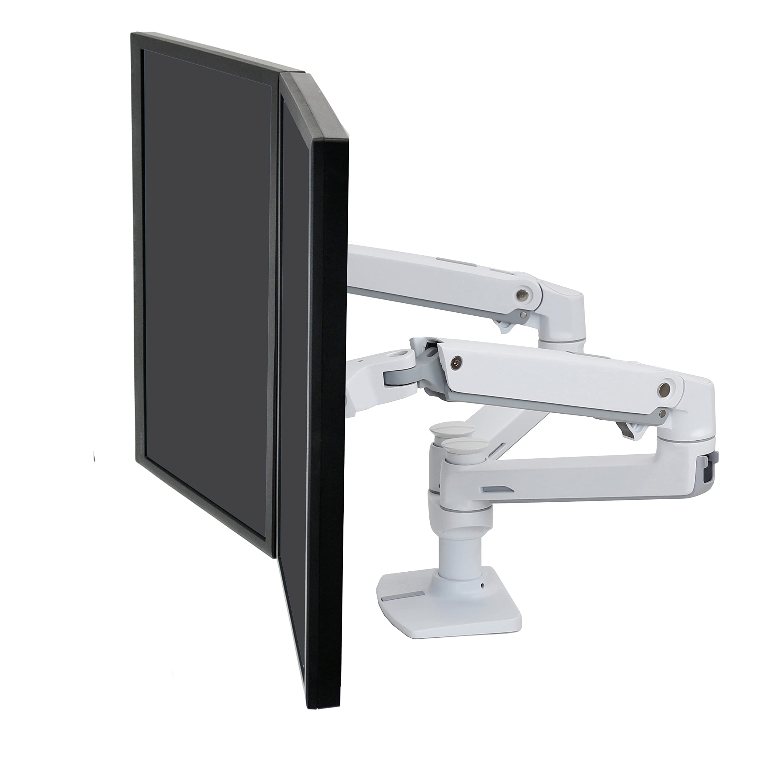 Foto 4 pulgar | Monitor Arm Ergotron Lx Dual Vesa - Soporte De Escritorio (27 Pulgadas), Color Blanco - Venta Internacional.