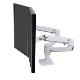 Foto 3 | Monitor Arm Ergotron Lx Dual Vesa - Soporte De Escritorio (27 Pulgadas), Color Blanco - Venta Internacional.